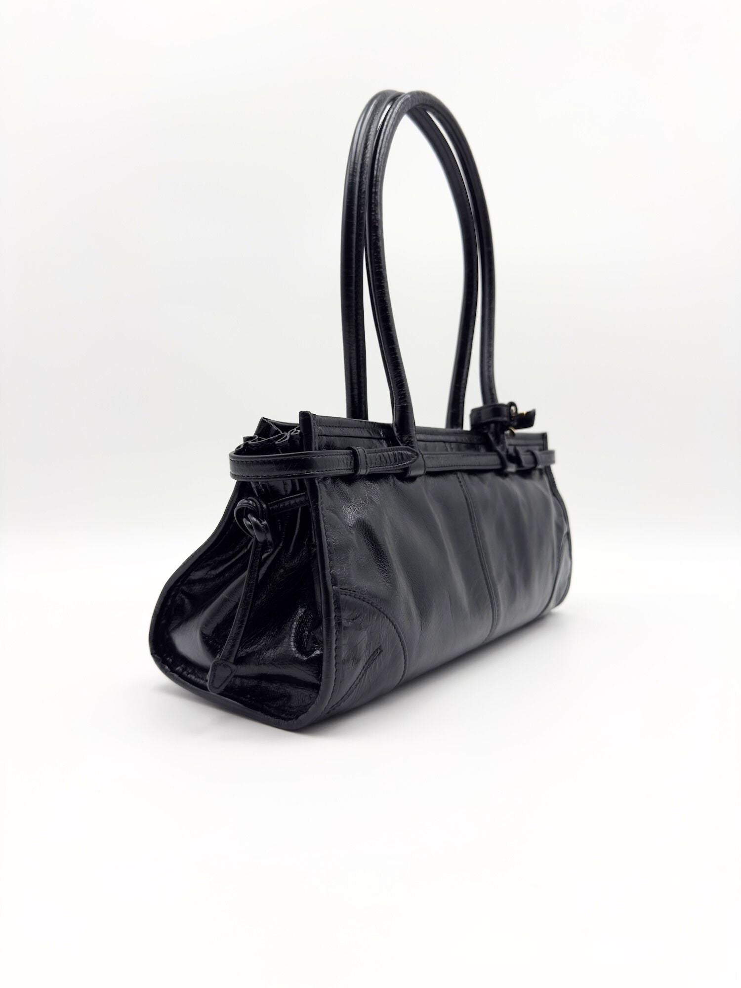 Prada Bonnie borsa a mano in pelle - Aurea Luxury Lab