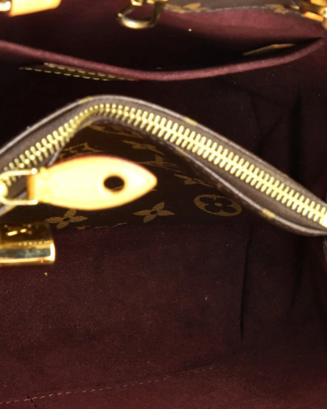 Louis Vuitton Borsa Montaigne BB Tela Monogram Marrone - Pre-owned Autentica