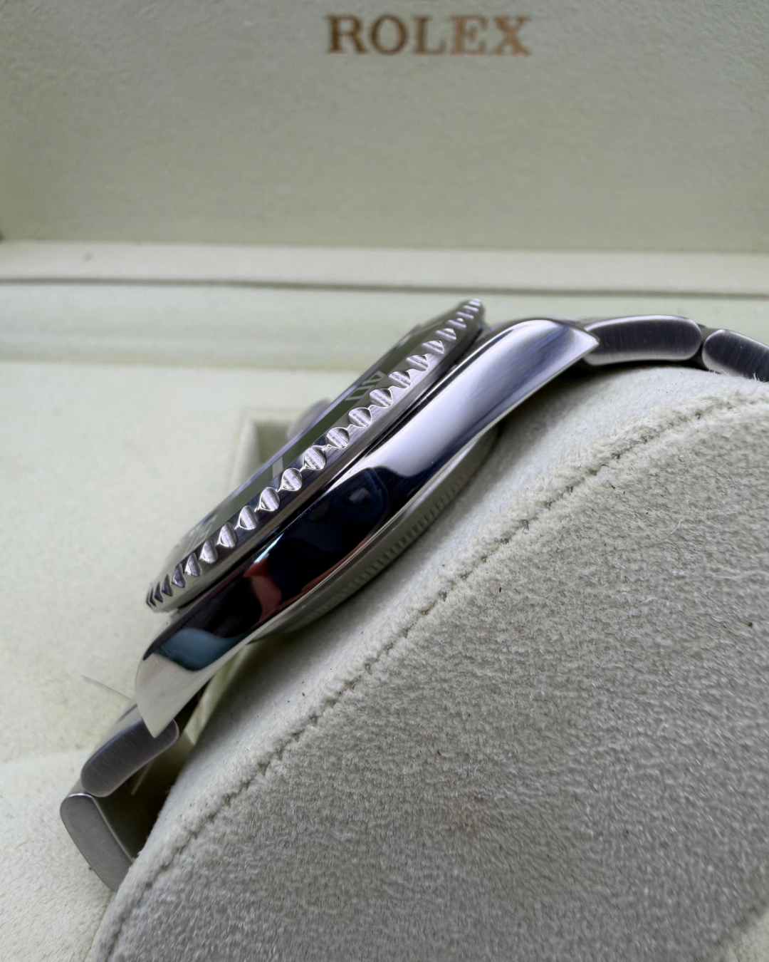Rolex Orologio Submariner Date Kermit 16610LV Acciaio Ghiera Verde second hand luxury - Aurea Luxury Lab