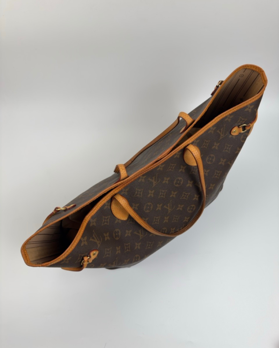 Louis Vuitton Borsa Neverfull GM Tela Monogram Marrone pre-owned certificata - Aurea Luxury Lab