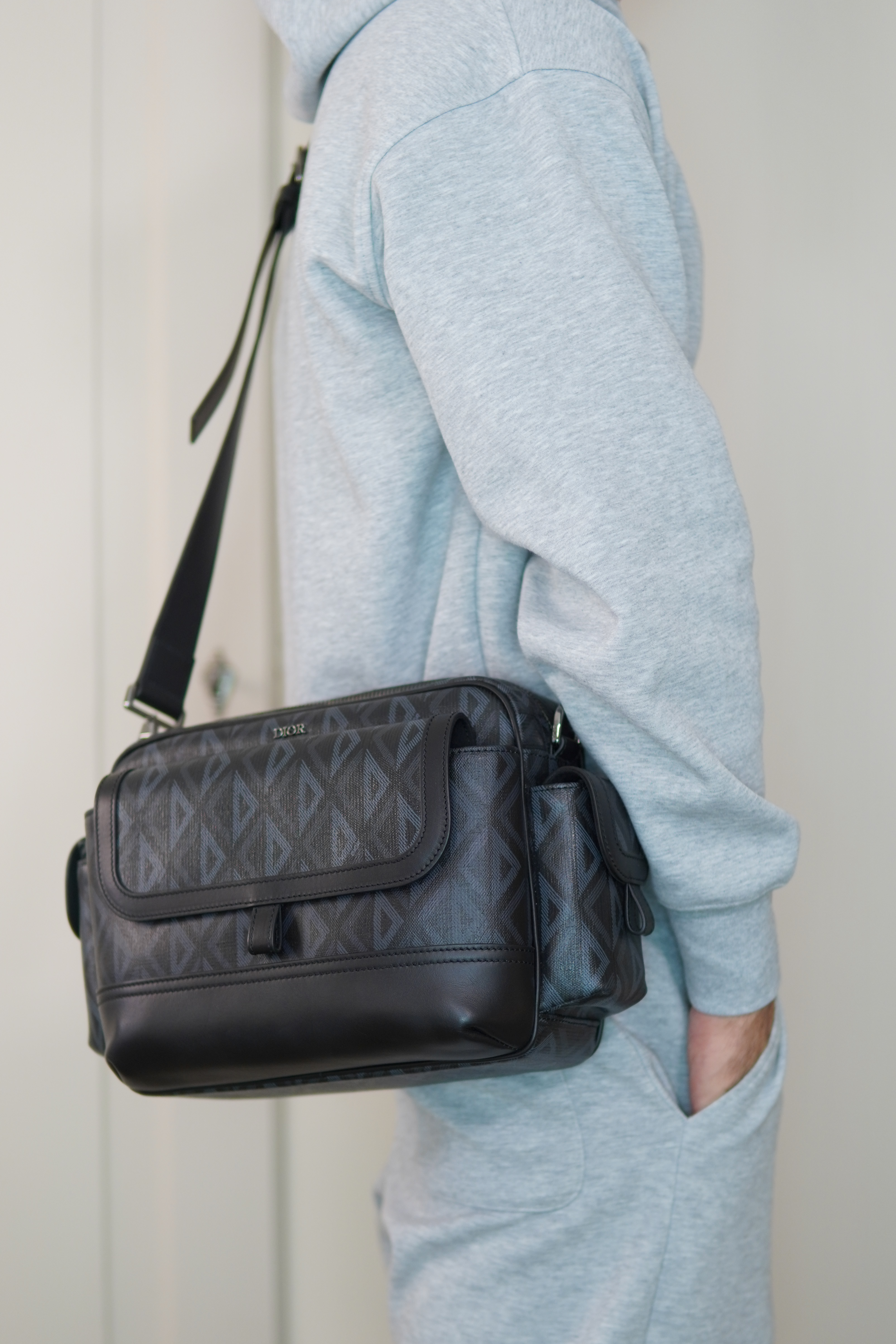 Bolso de hombro Hit The Road de Christian Dior para hombre