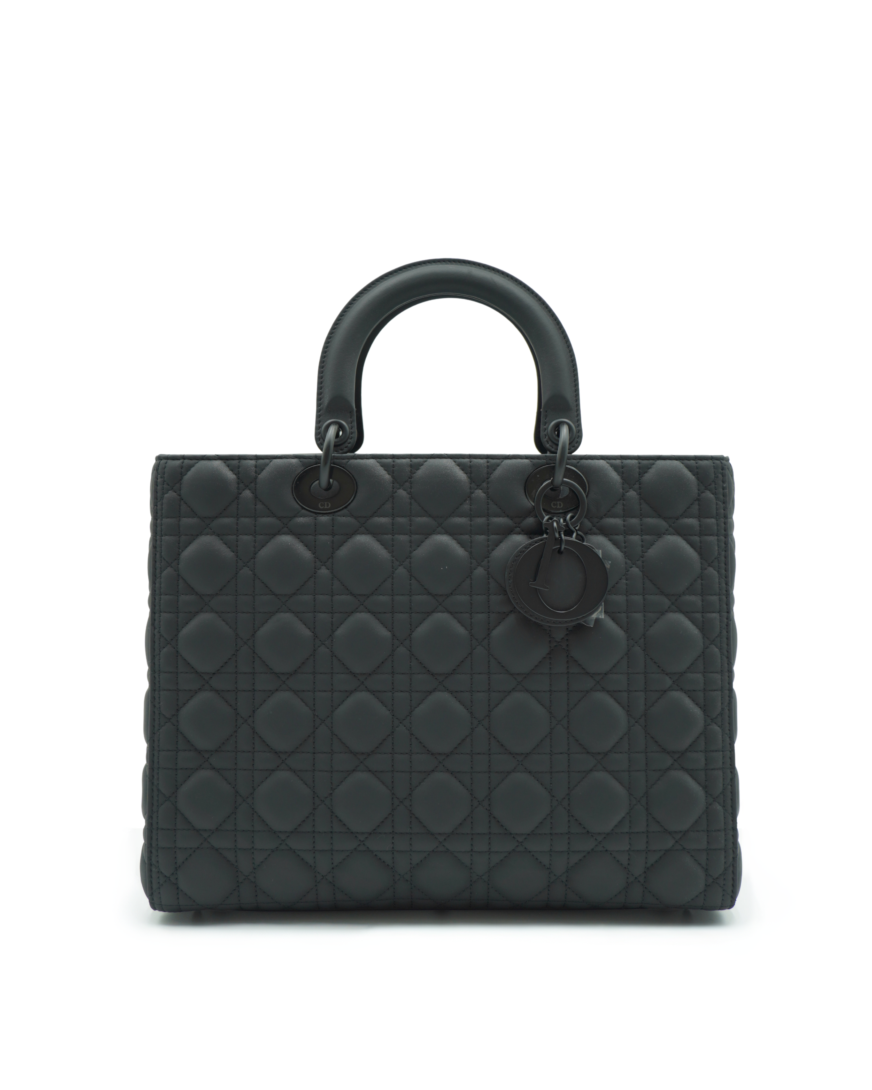 Dior Borsa Lady Dior Grande Ultra Matte Nera