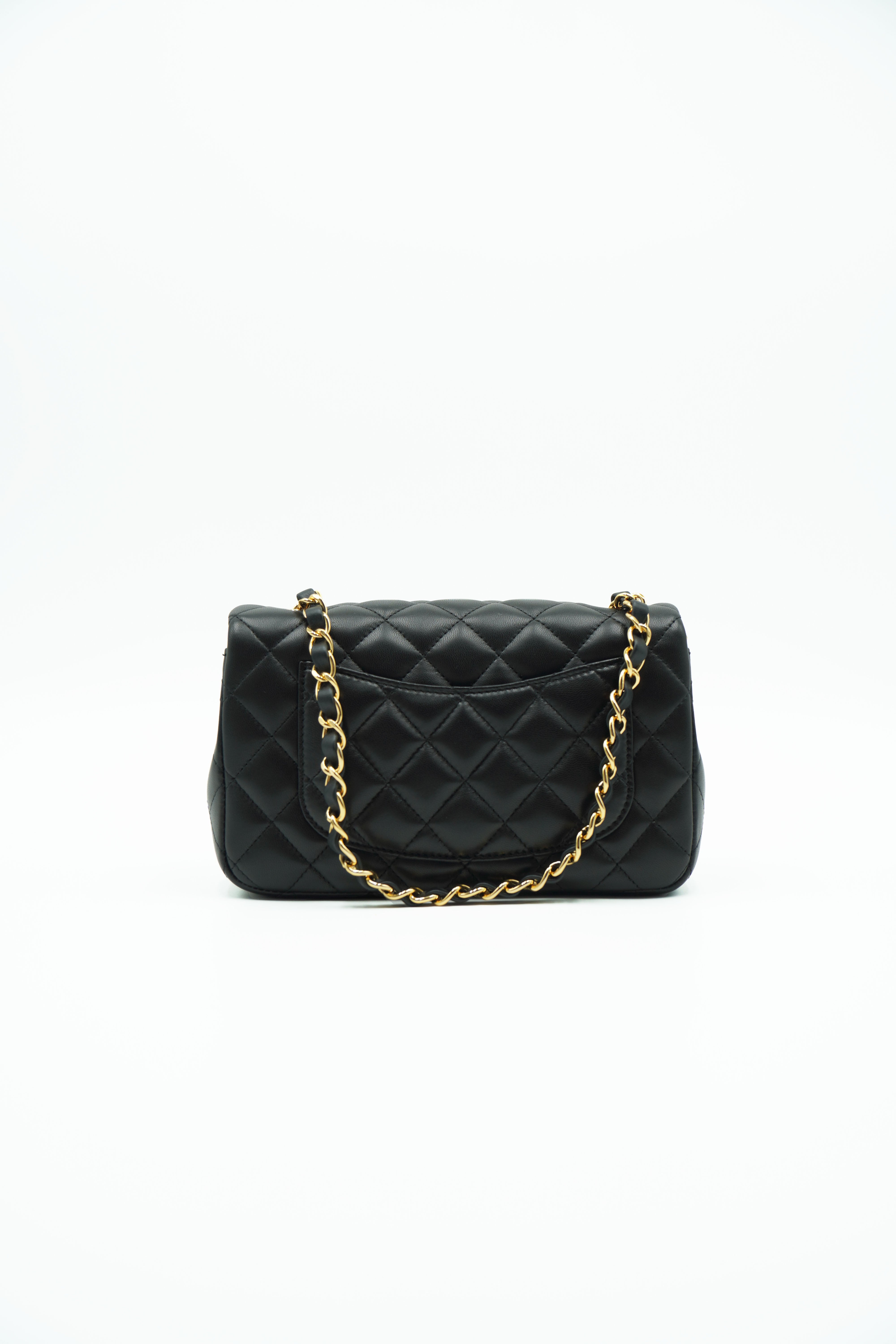 Chanel Borsa Classic Timeless Mini Flap Lambiskin Nero