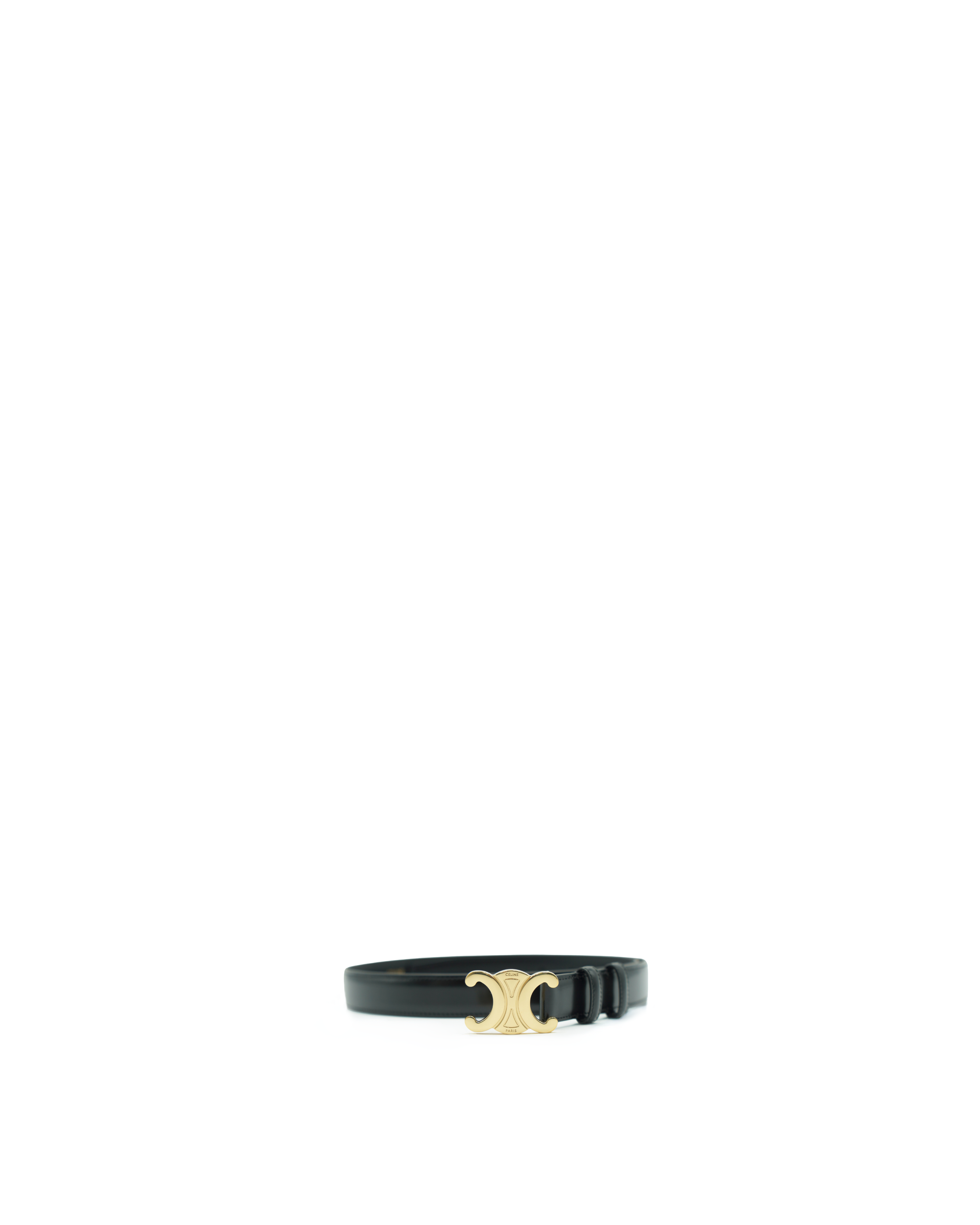 Celine Cintura Triomphe Pelle Nero