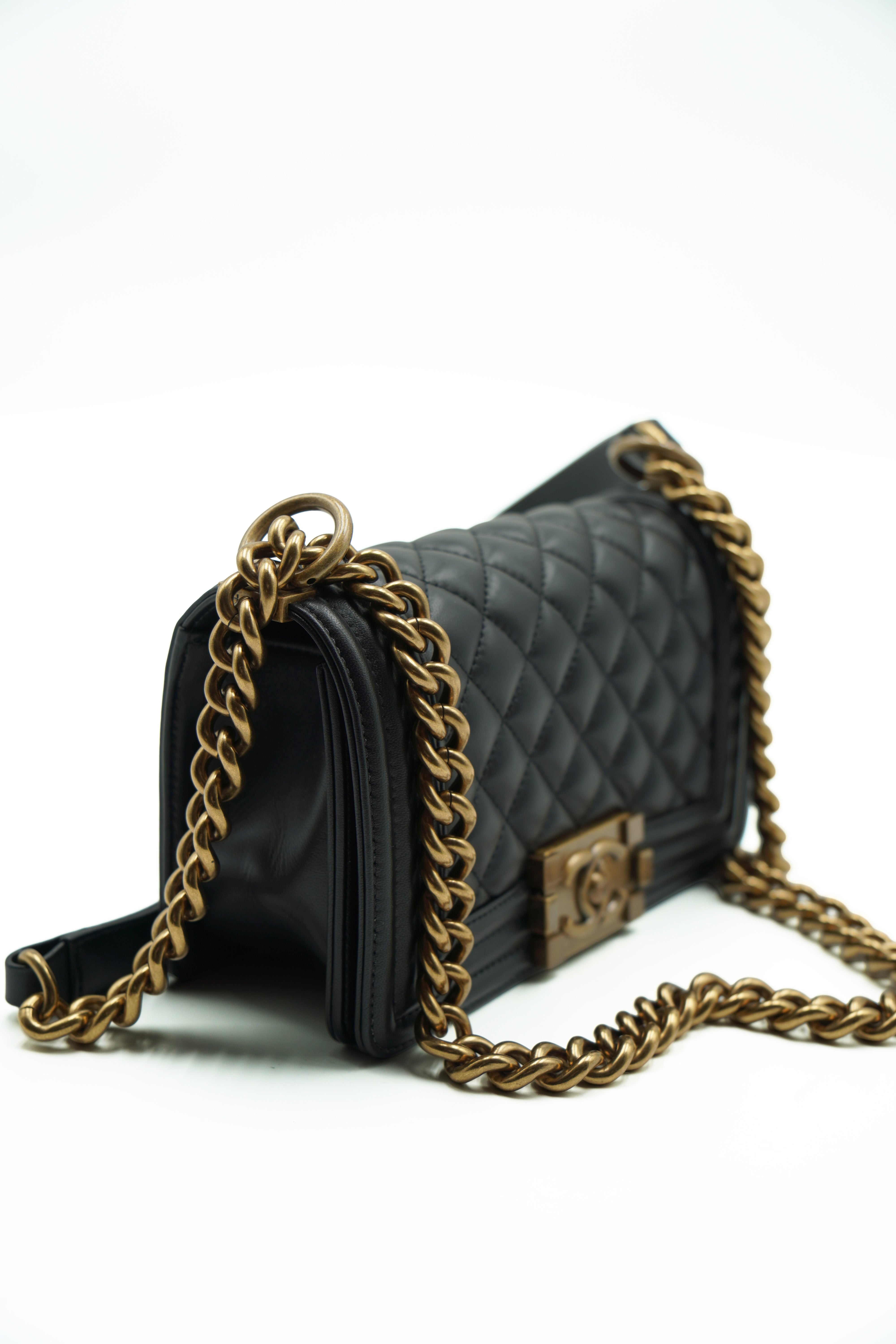 Chanel Small Boy Bag Black