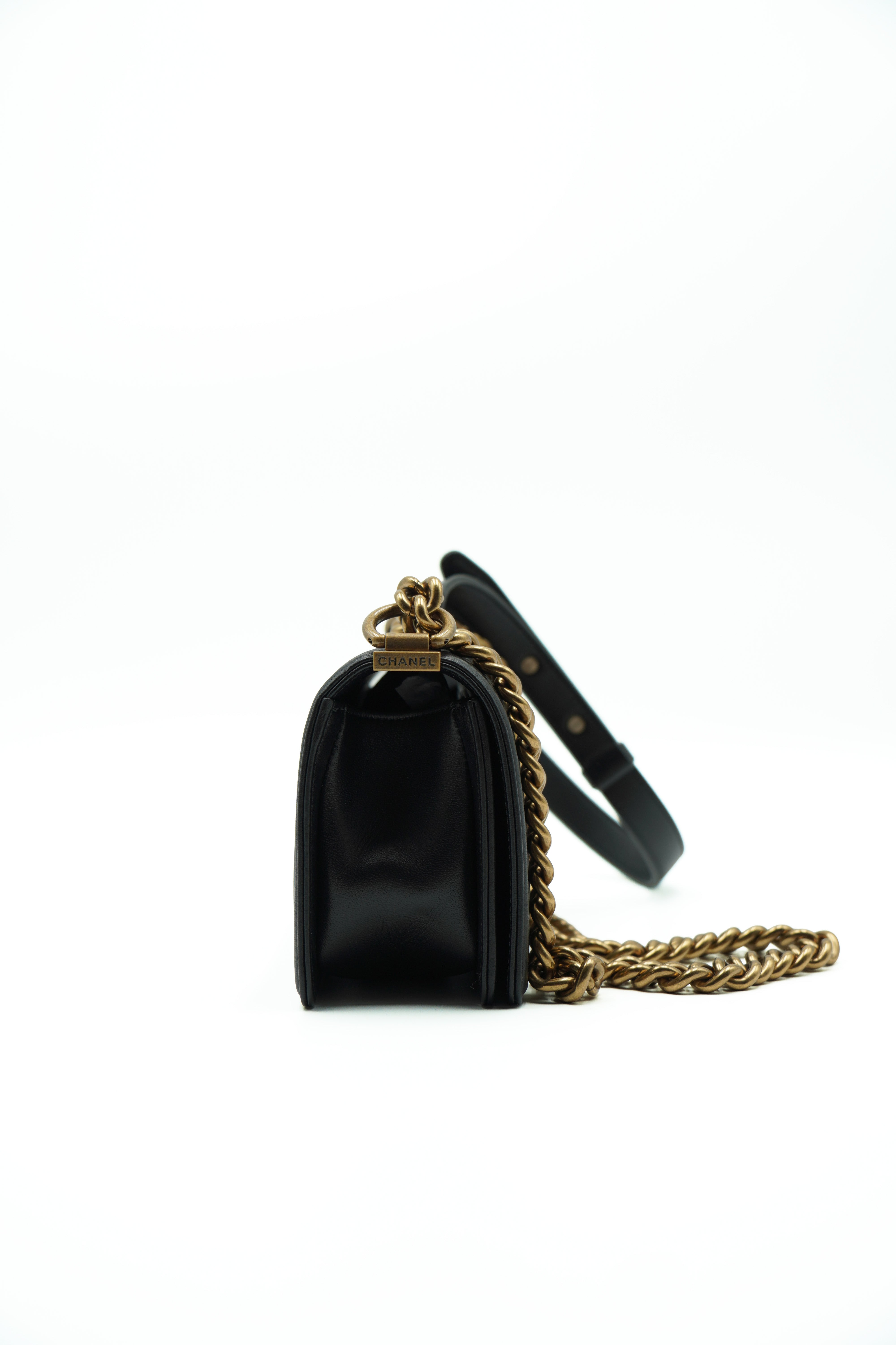 Chanel Small Boy Bag Black