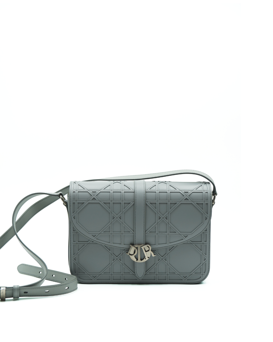 Christian Dior Charm Grey Shoulder Bag Grey