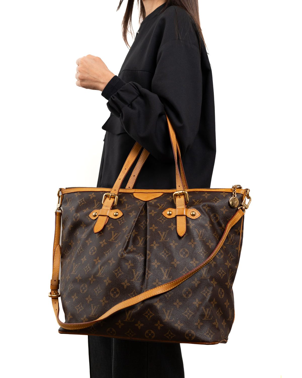 Louis Vuitton Borsa Palermo GM Tela Monogram — Pre-owned Autentica
