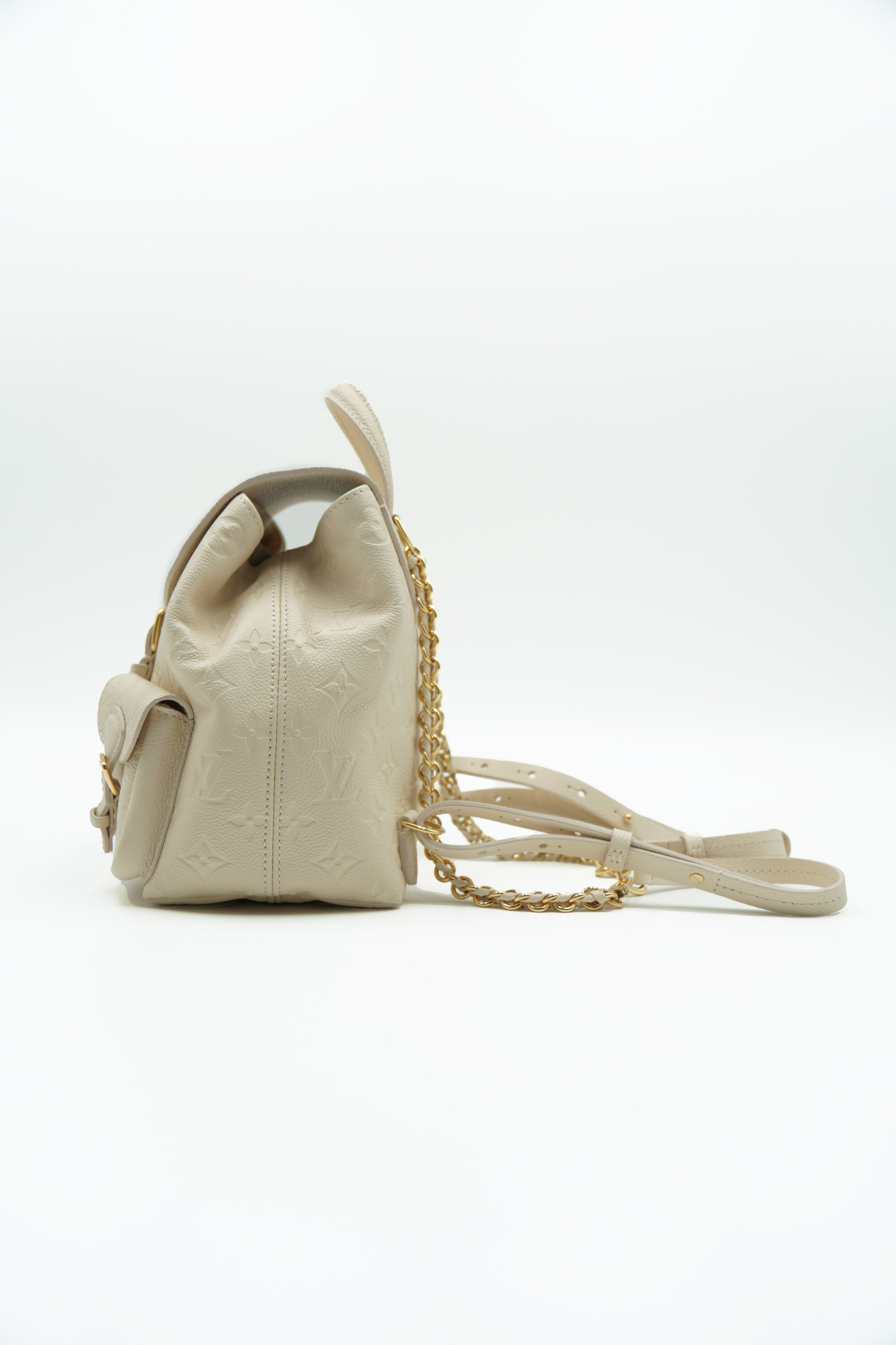 Louis Vuitton Zaino Backup Pelle Latte