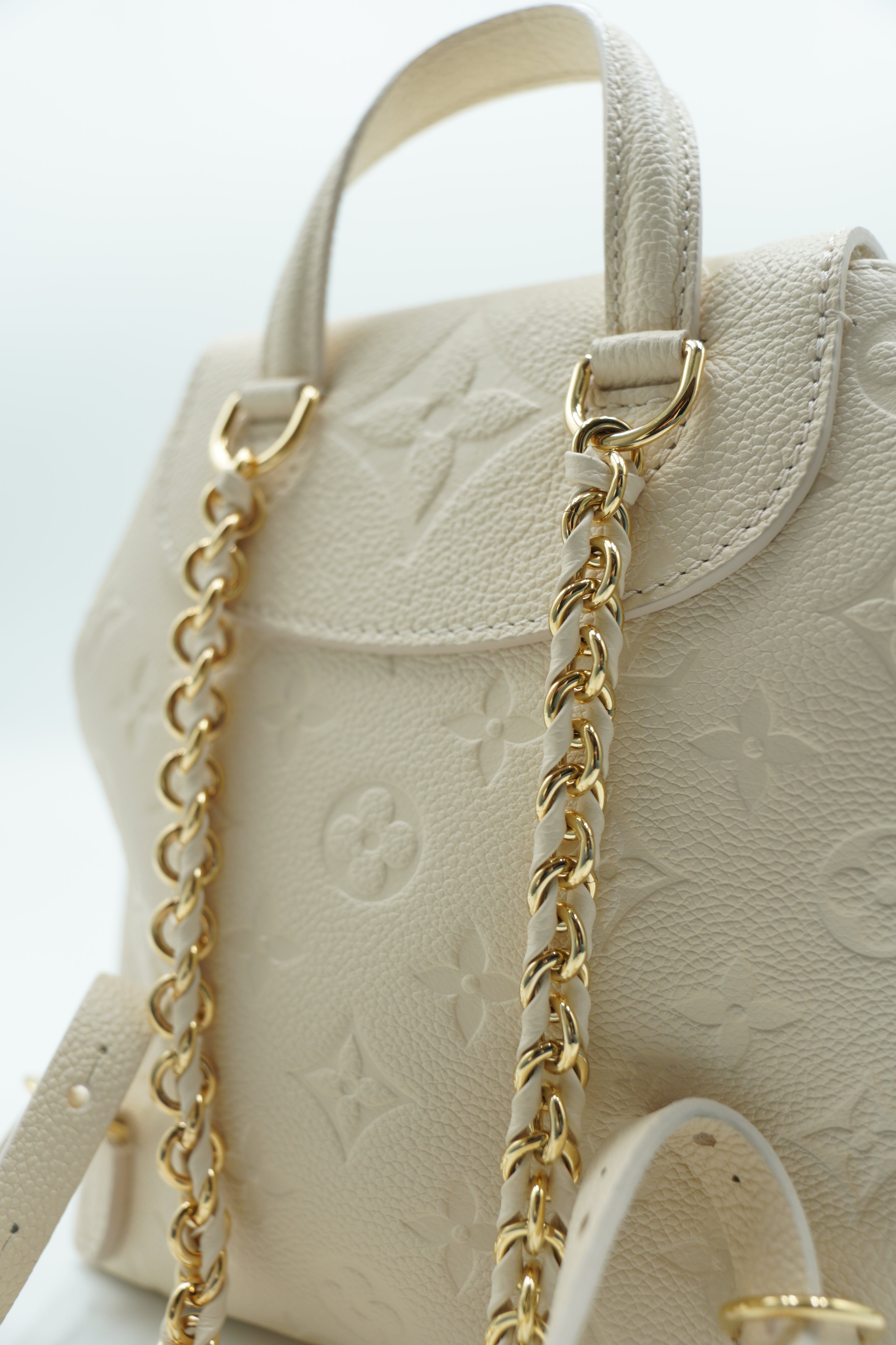 Louis Vuitton Zaino Backup Pelle Latte