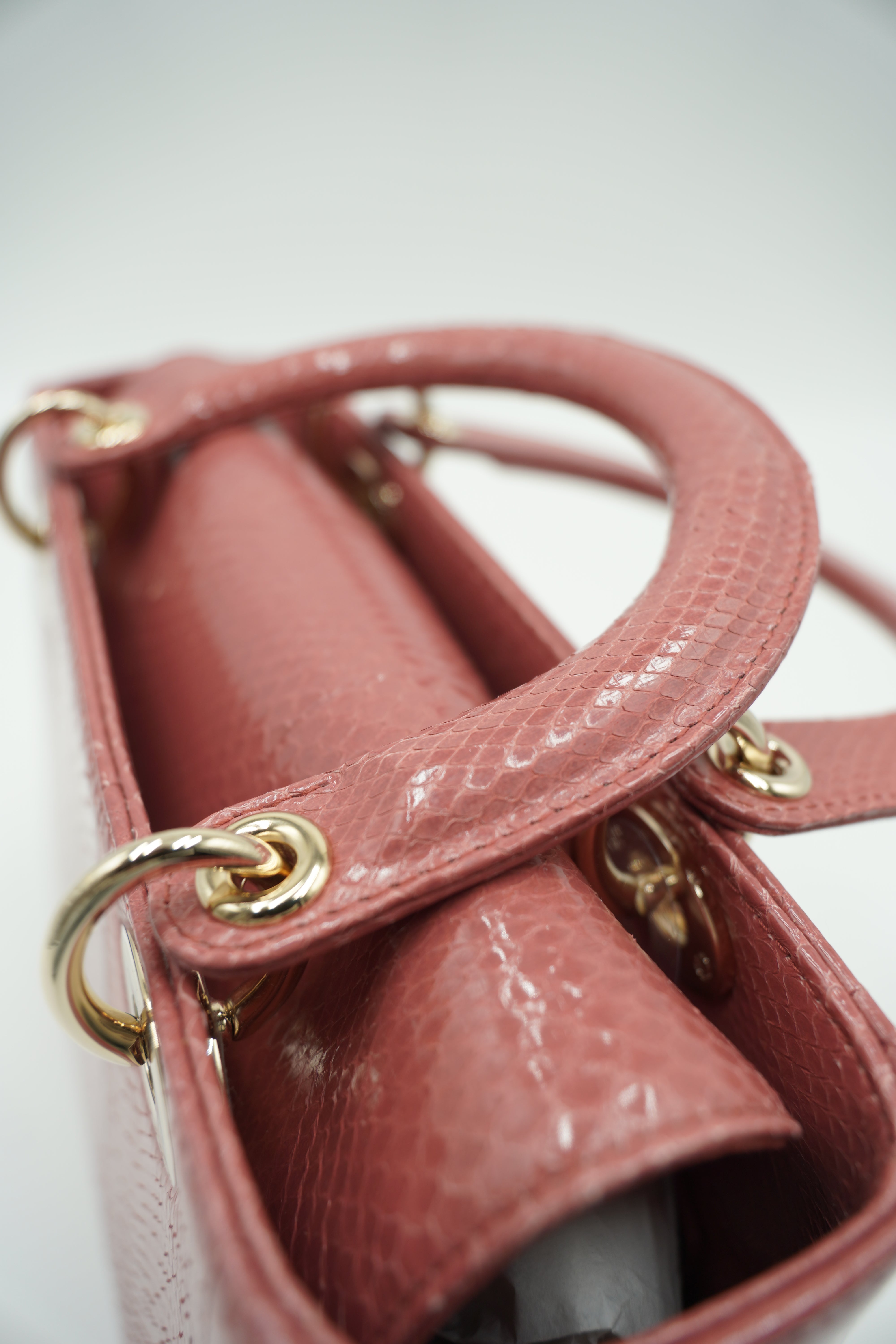 Dior Lady Dior Medium Ultra Matte Black Bag