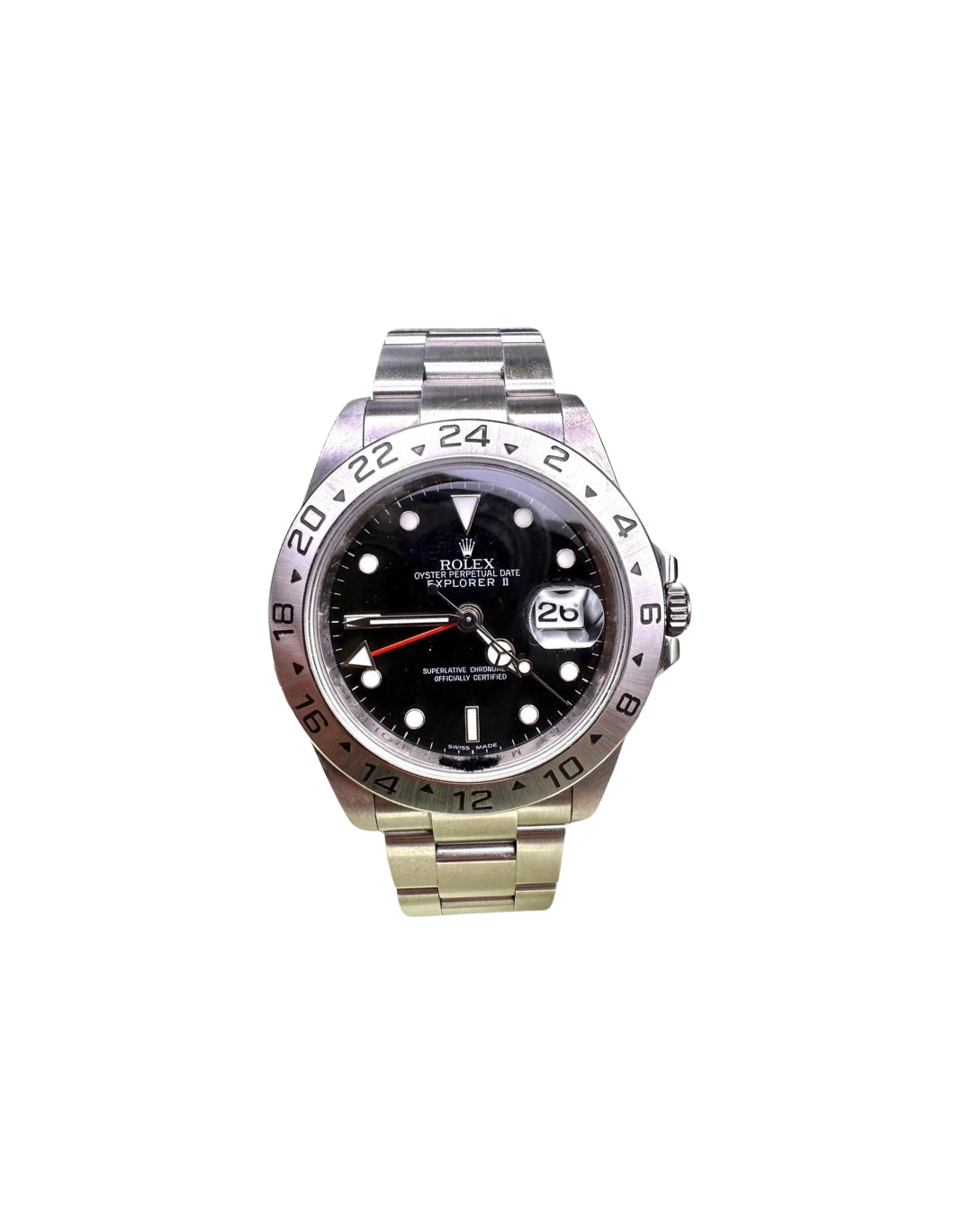 Rolex Orologio Explorer II 16570 Acciaio Quadrante Nero pre-owned - Aurea Luxury Lab