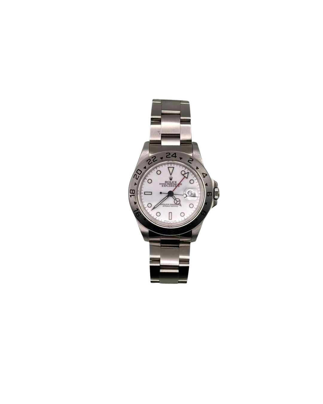 Rolex Orologio Explorer II Polar 16570 Acciaio Quadrante Bianco full set - Aurea Luxury Lab