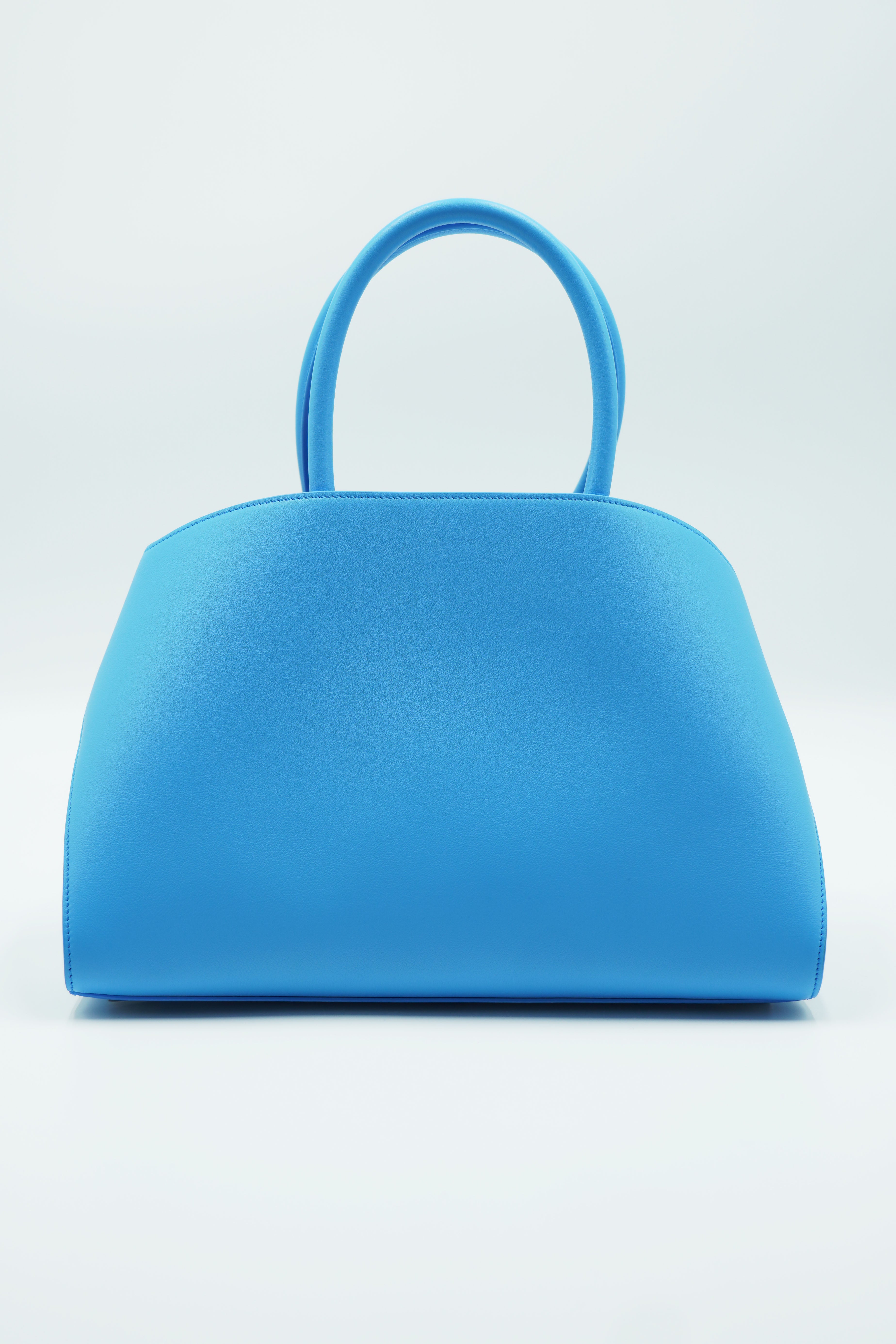 Salvatore Ferragamo Borsa Hug Media Celeste