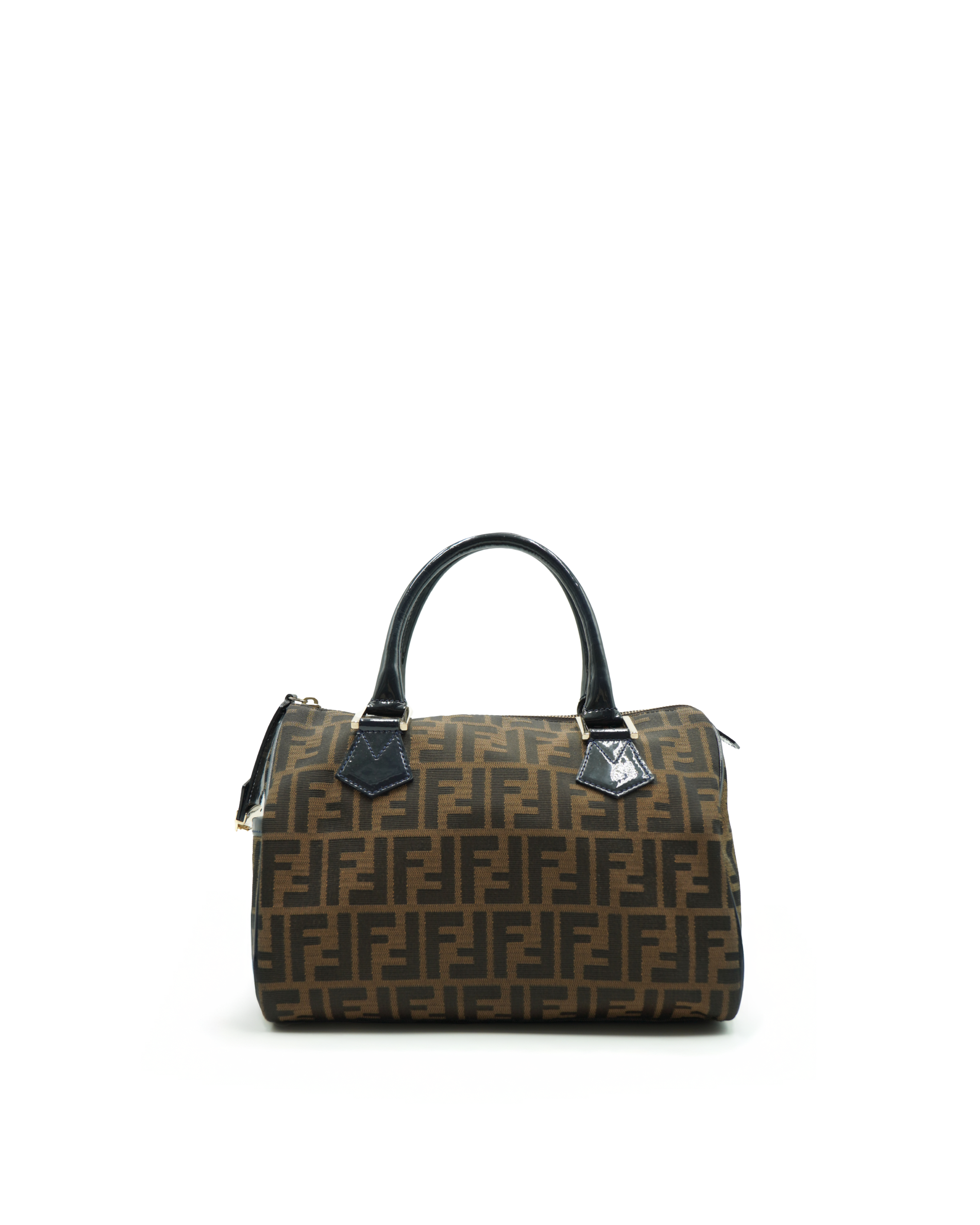 Bolso satchel Fendi FF Pumpkin