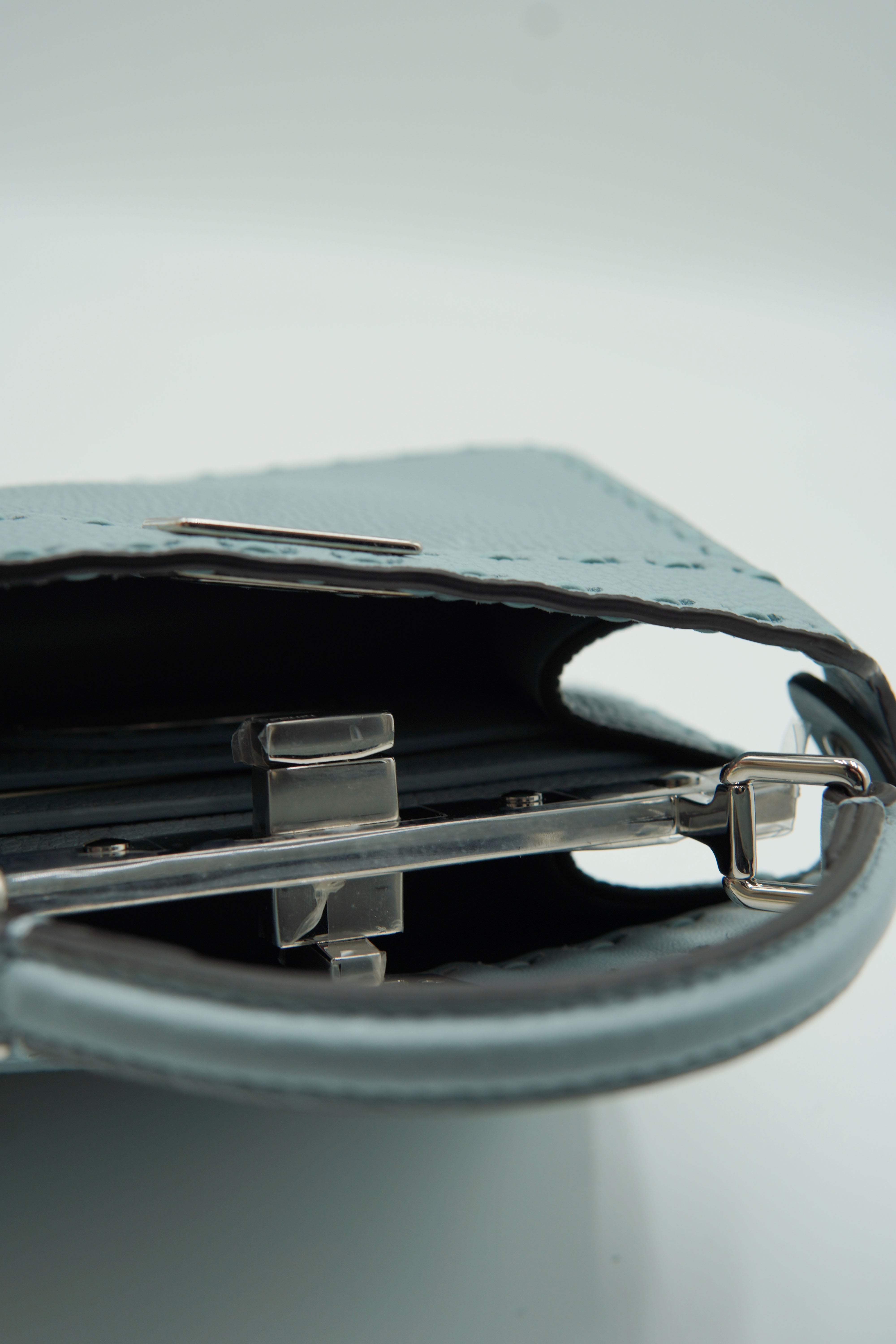 Fendi Borsa Peekaboo ISeeU Selleria Cuoio Romano Petit