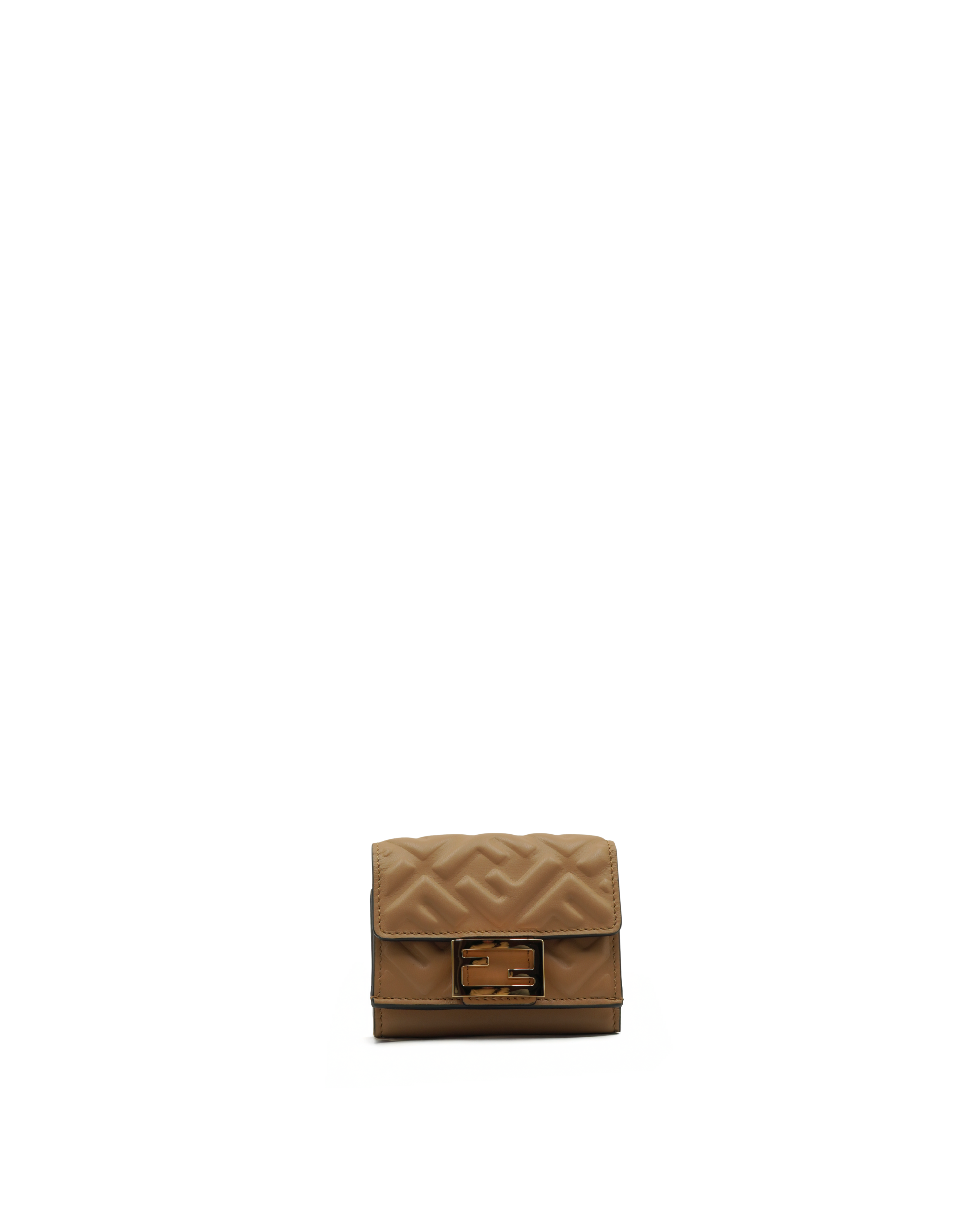 Fendi Portafoglio Baguette Trifold Nappa