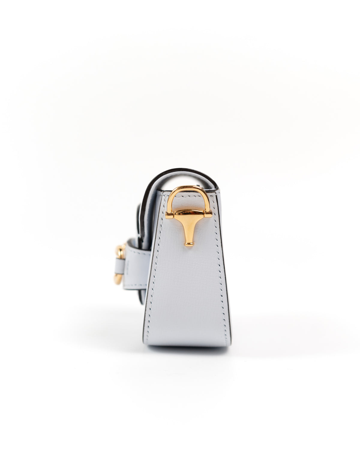 Gucci Micro Borsa Horsebit 1955 Pelle Bianca nuova mai utilizzata certificata - Aurea Luxury Lab