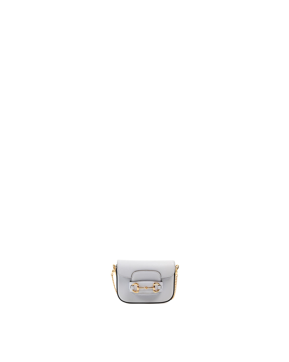 Gucci Micro Borsa Horsebit 1955 Pelle Bianca usata autentica - Aurea Luxury Lab