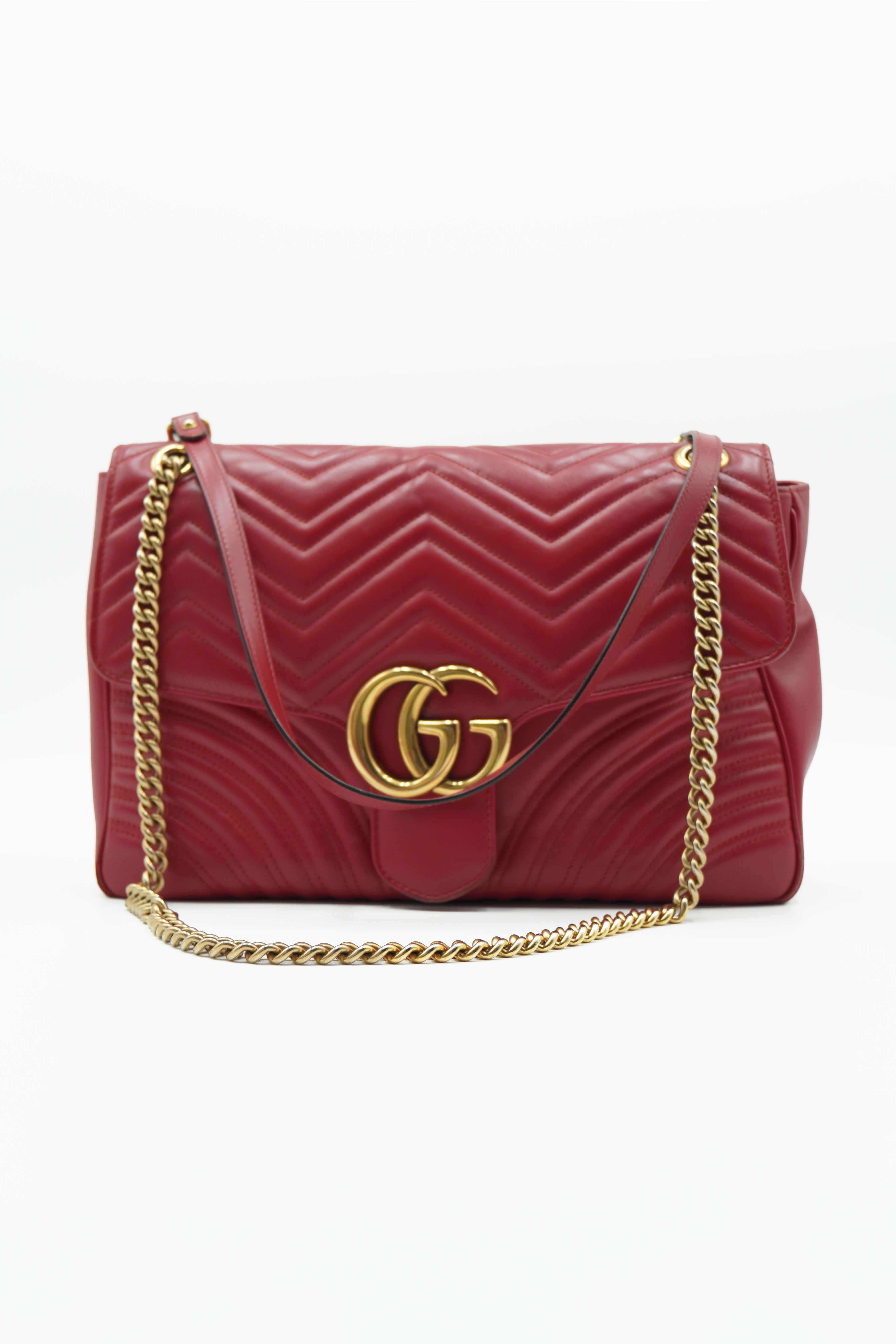 Gucci Marmont Maxi Leather Bag