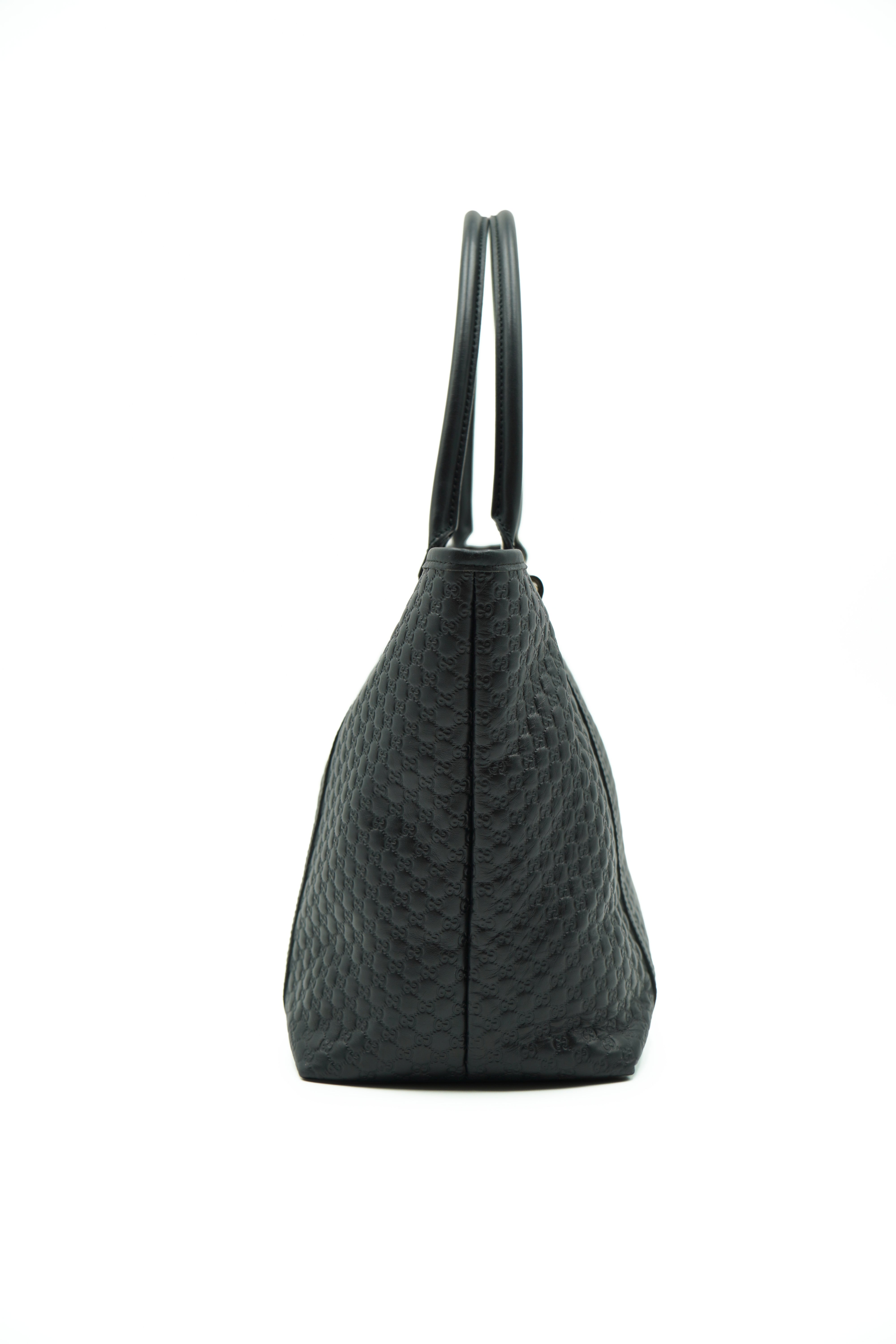 Gucci Microguccissima Black Tote Bag
