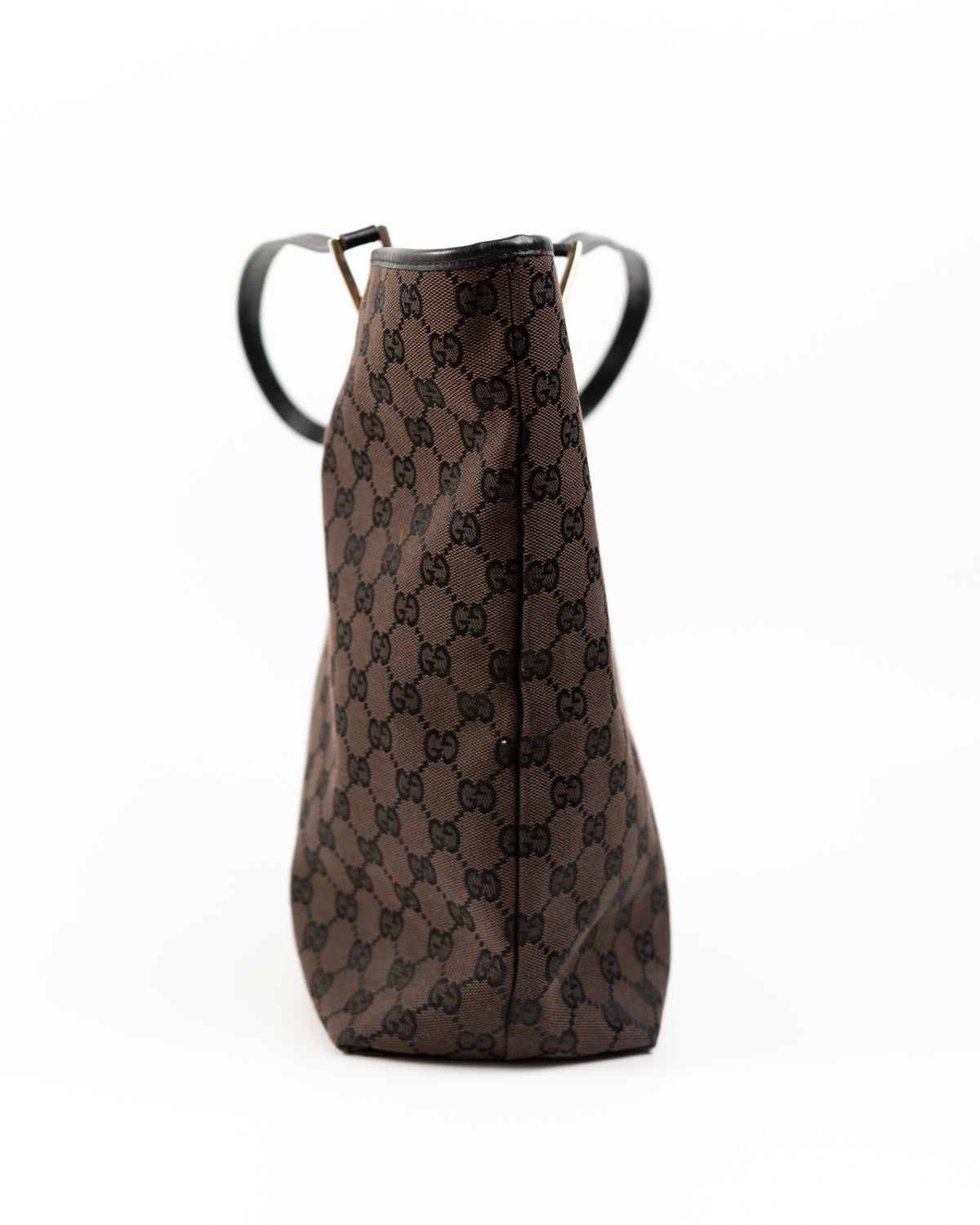 Gucci Borsa Tote Tela GG Marrone second hand luxury - Aurea Luxury Lab