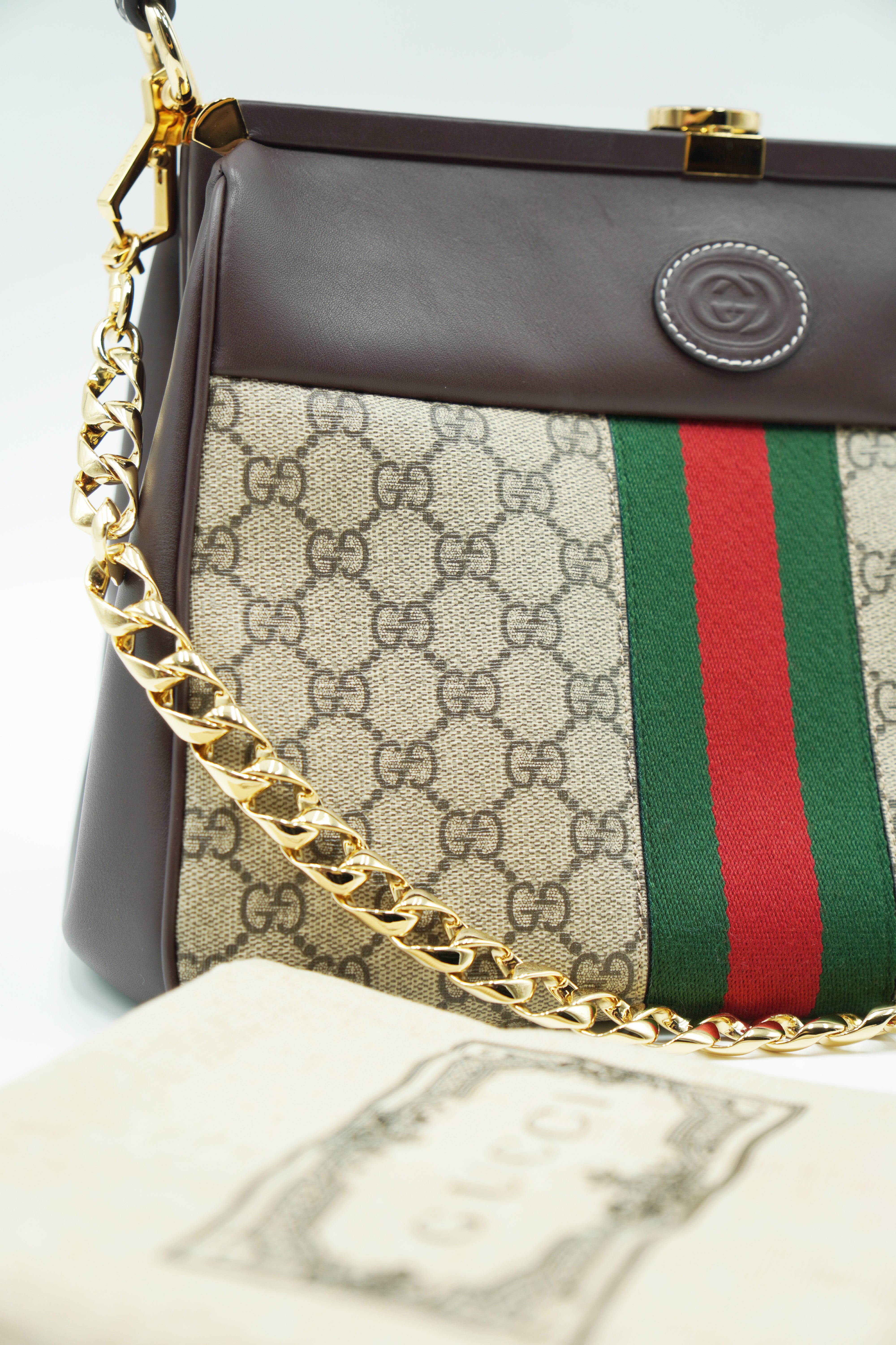 Gucci Ophidia Virgo Supreme Bag - Authentic Used