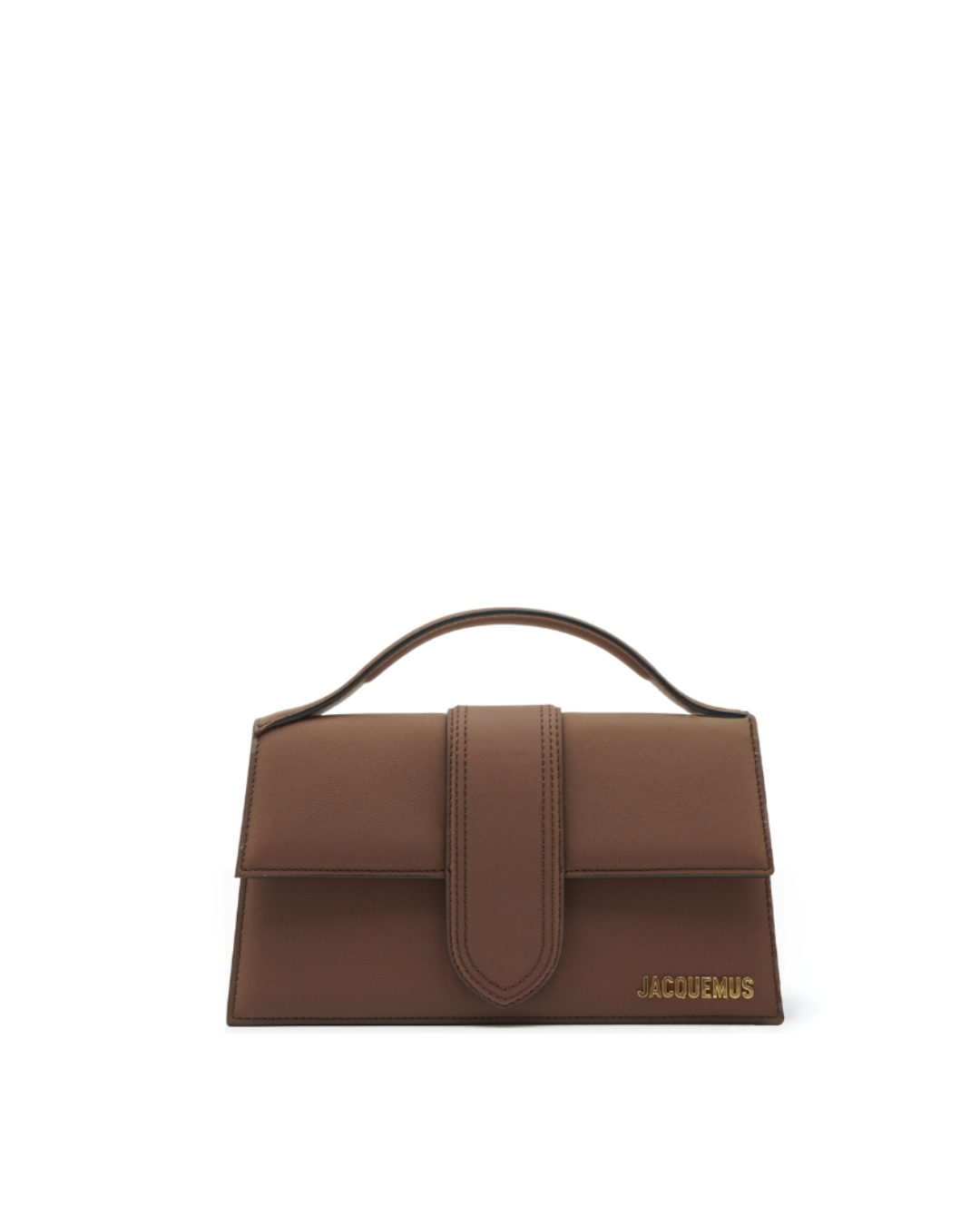 Jacquemus Borsa Il Grande Bambino Marrone Nabuk