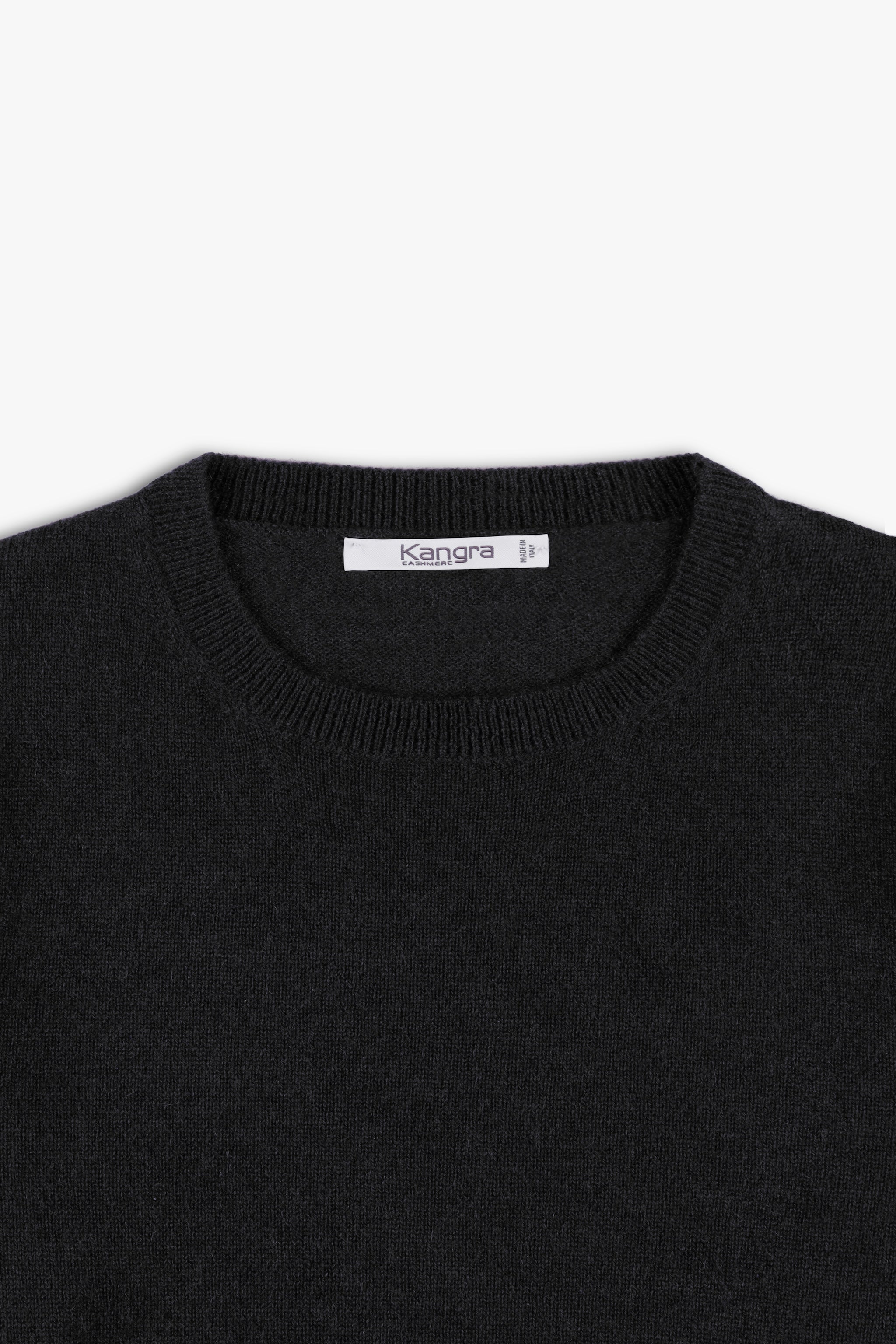 Kangra Women's Crew Neck Sweater Regular 100% Cashmere