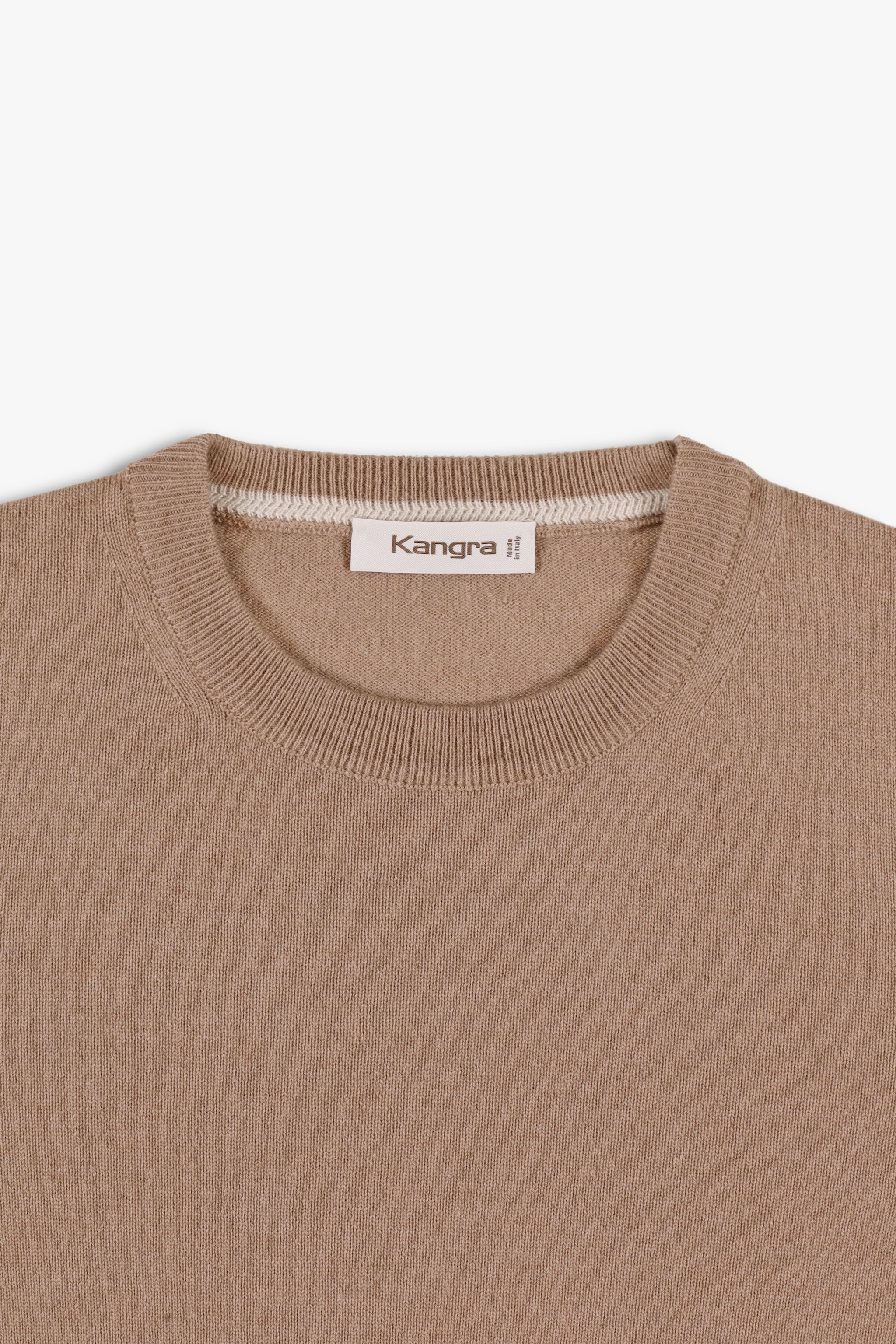 Kangra Men's 100% Cashmere Crew Neck Sweater