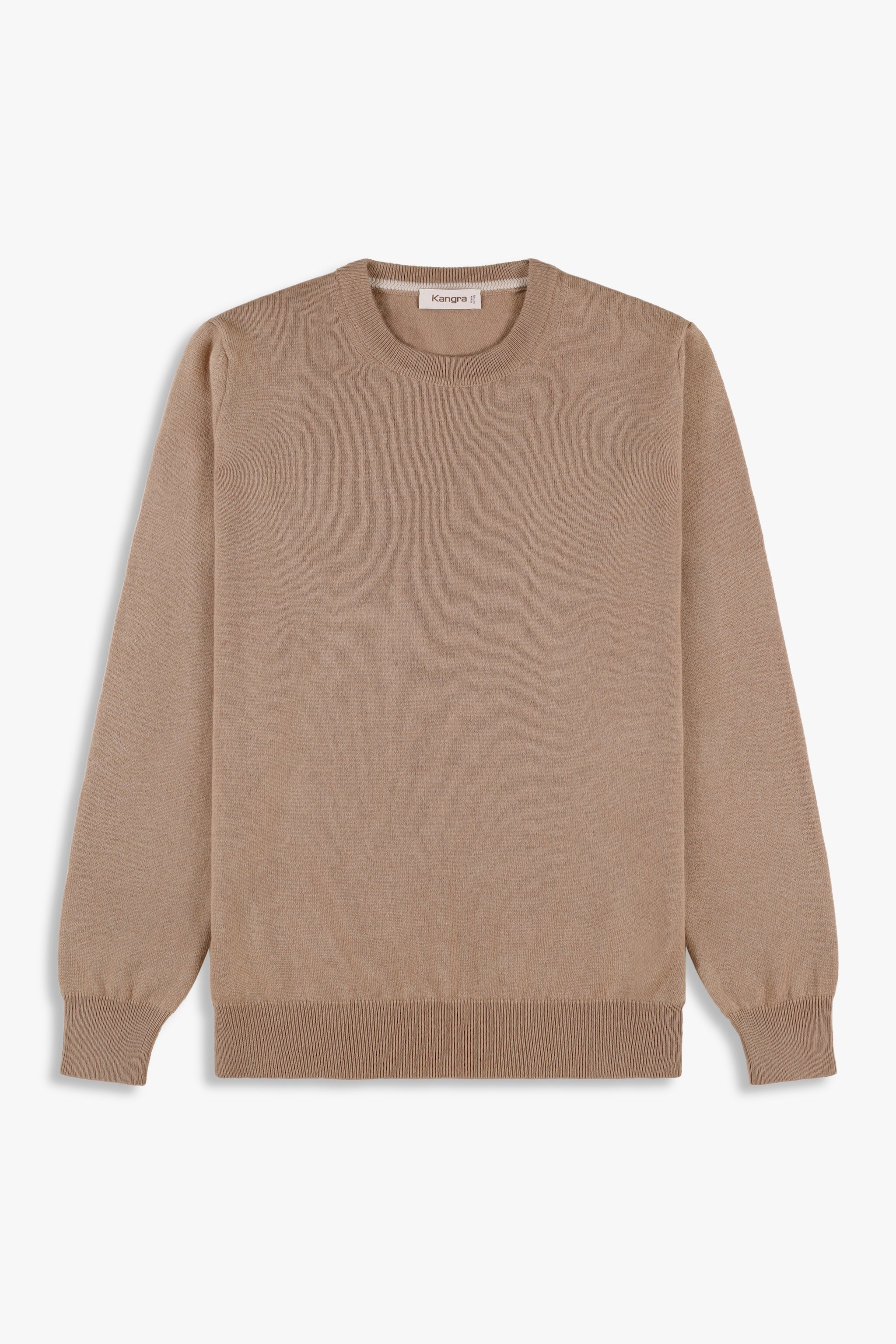 Kangra Men's 100% Cashmere Crew Neck Sweater