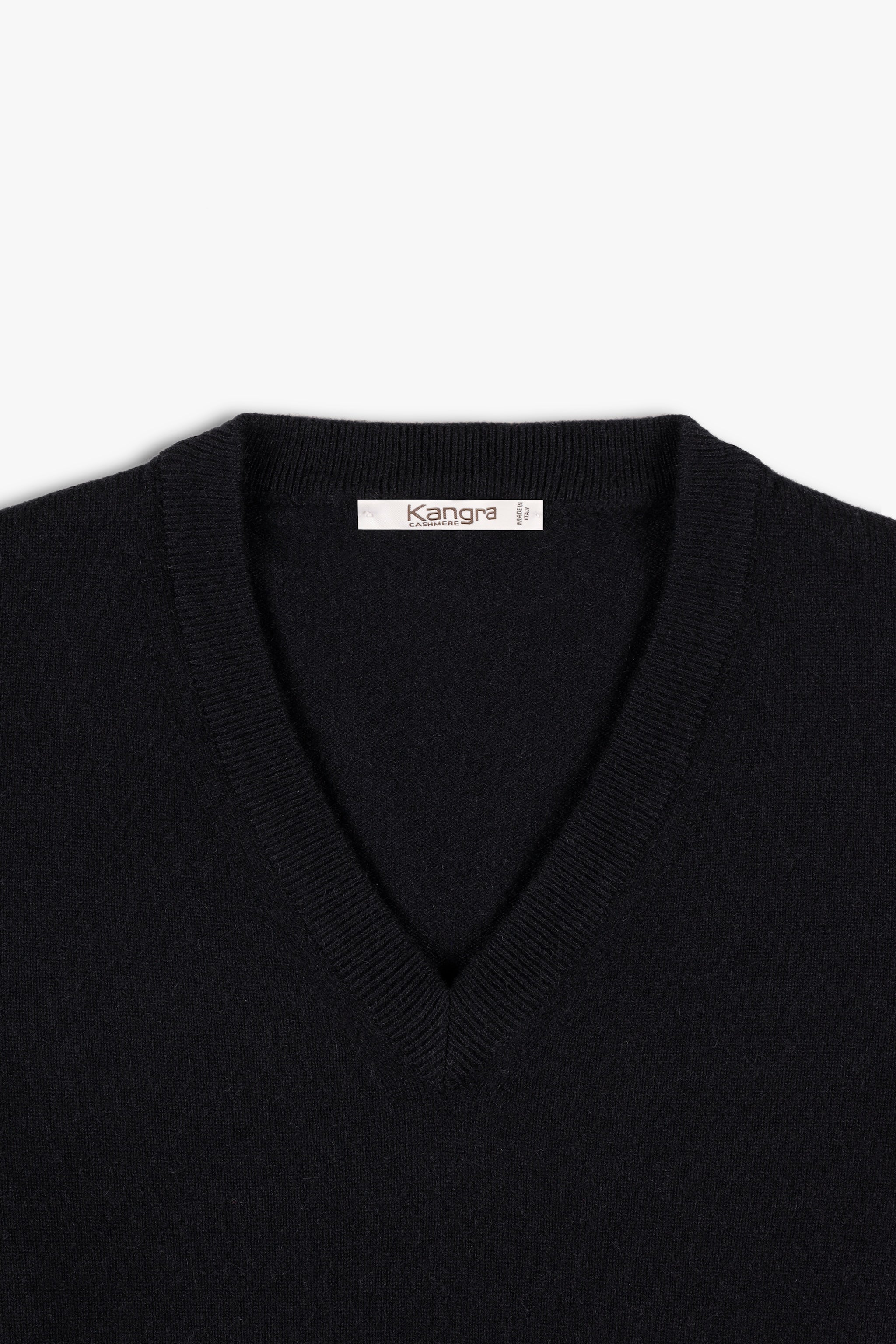 Kangra Men's V-Neck Sweater 100% Cashmere