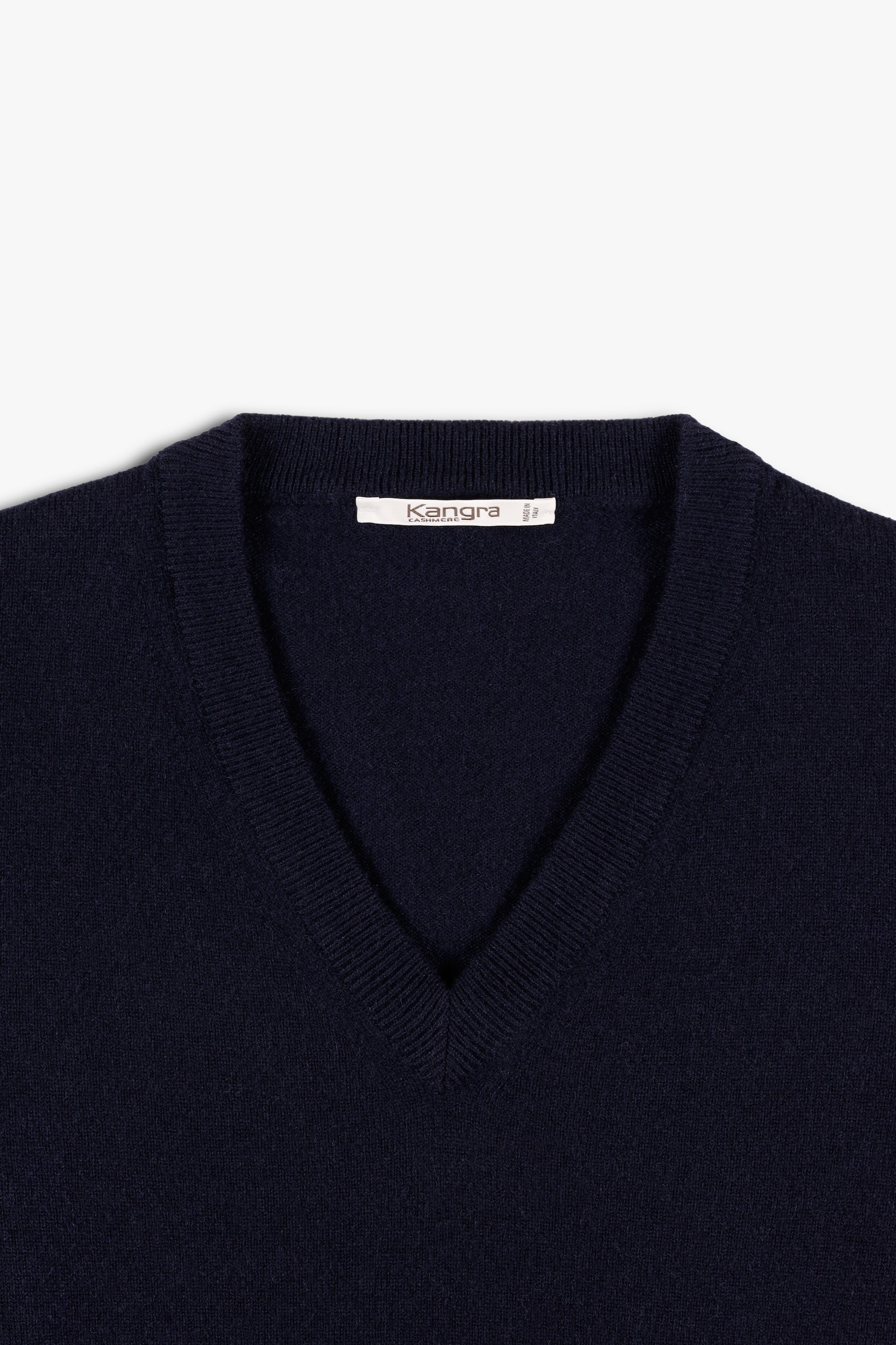 Kangra Men's V-Neck Sweater 100% Cashmere