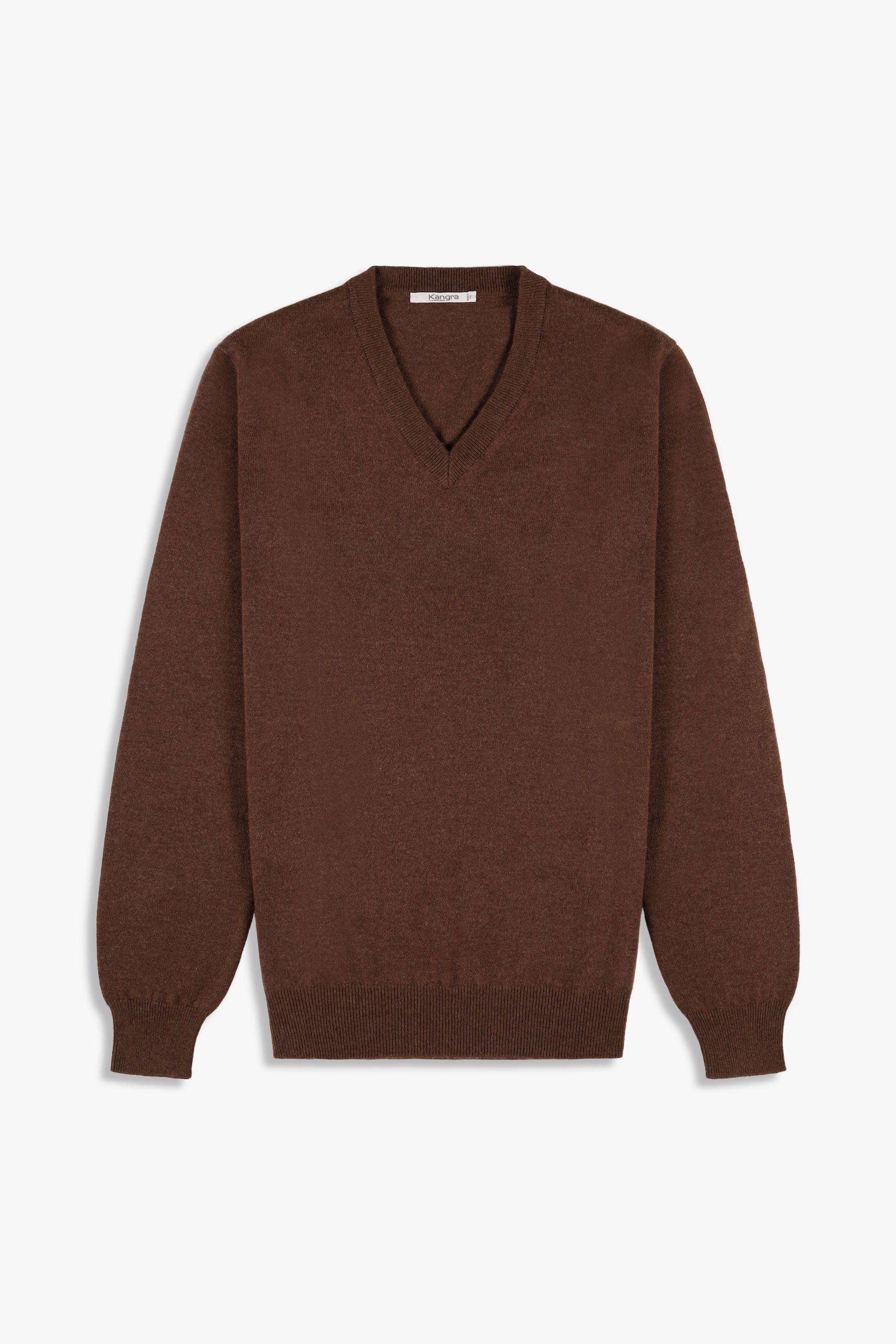 Kangra Men's V-Neck Sweater 100% Cashmere