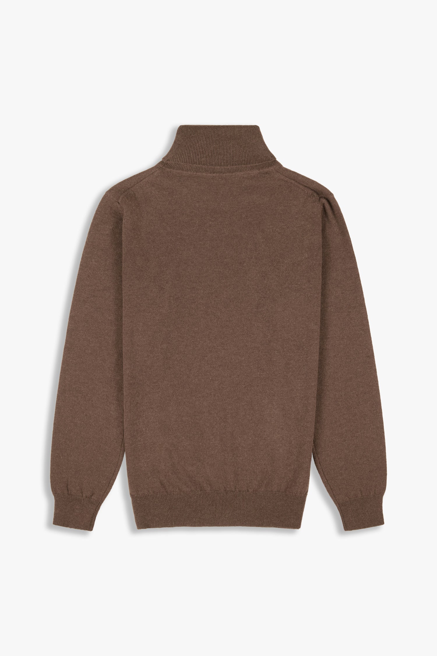 Kangra Men's Basic Shaved Turtleneck 100% Cashmere