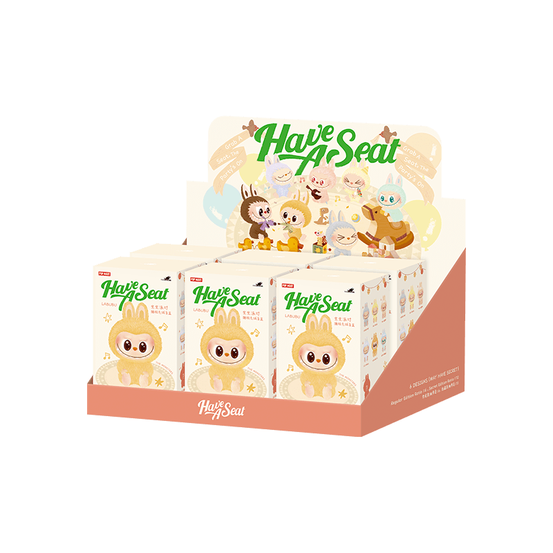 Labubu Popmart - THE MONSTERS - Have a Seat - Box da 6 pezzi - Aurea Luxury Lab