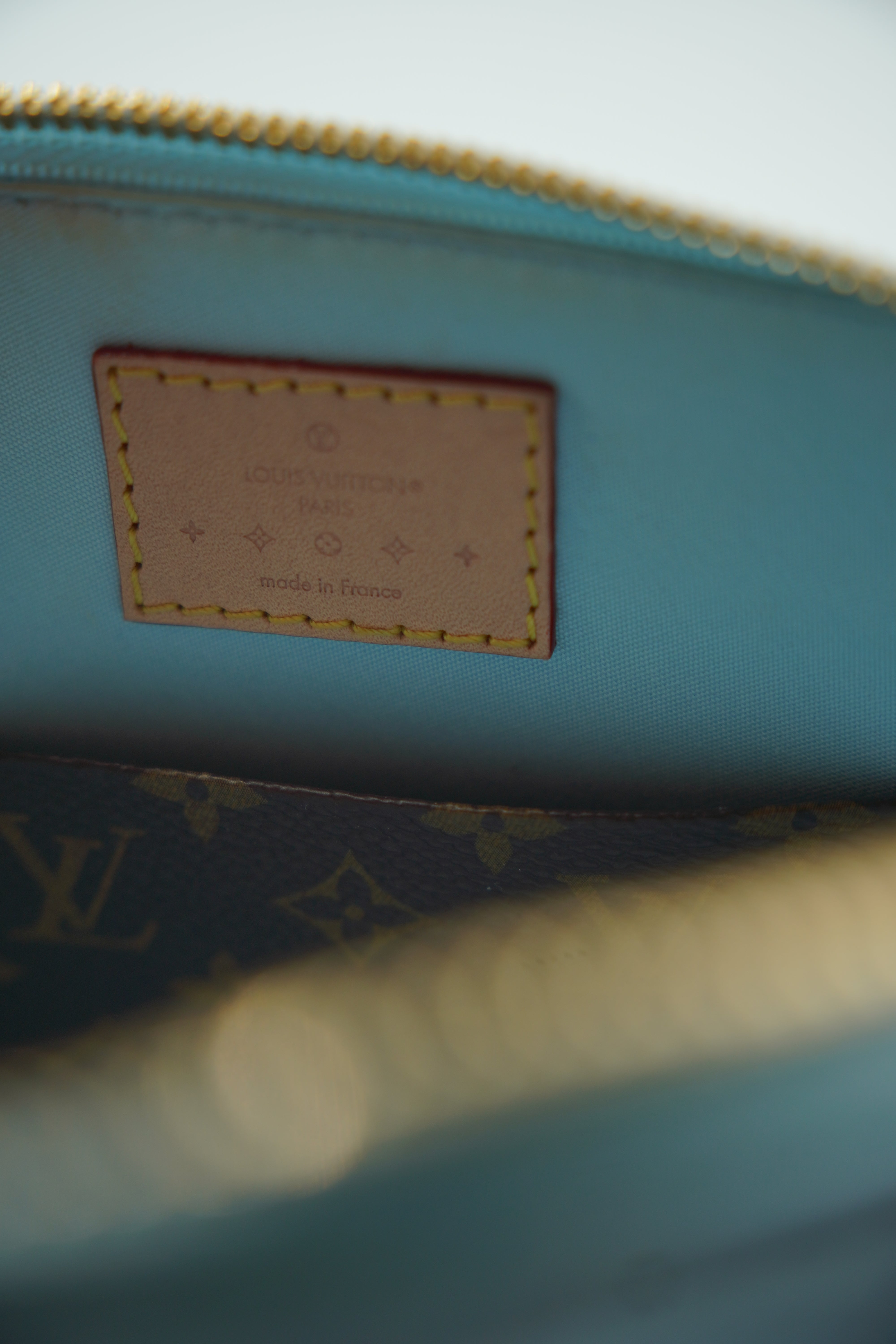 Louis Vuitton Alma Patent Leather BB Sky Bag