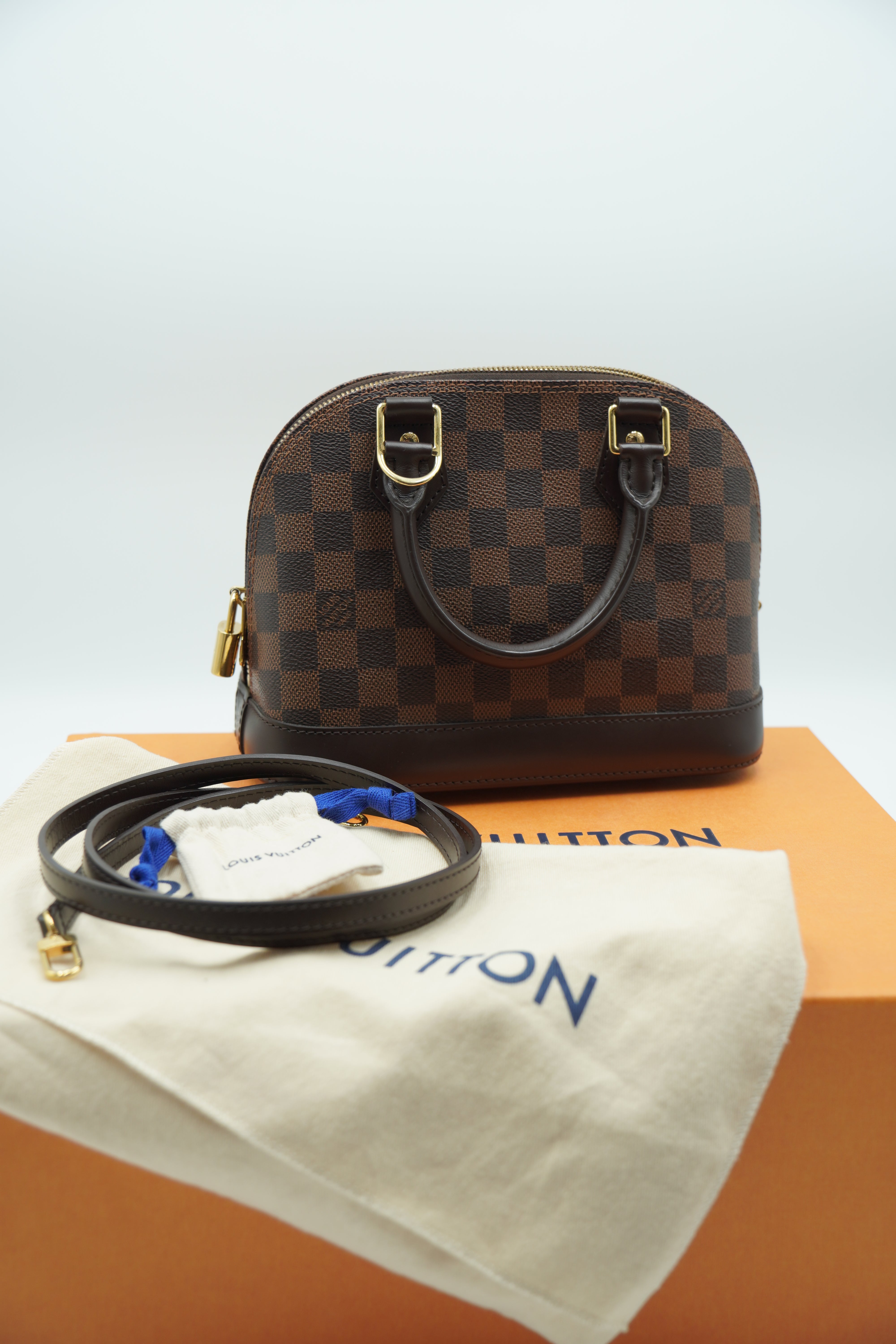 Bolso Louis Vuitton Alma BB Damier