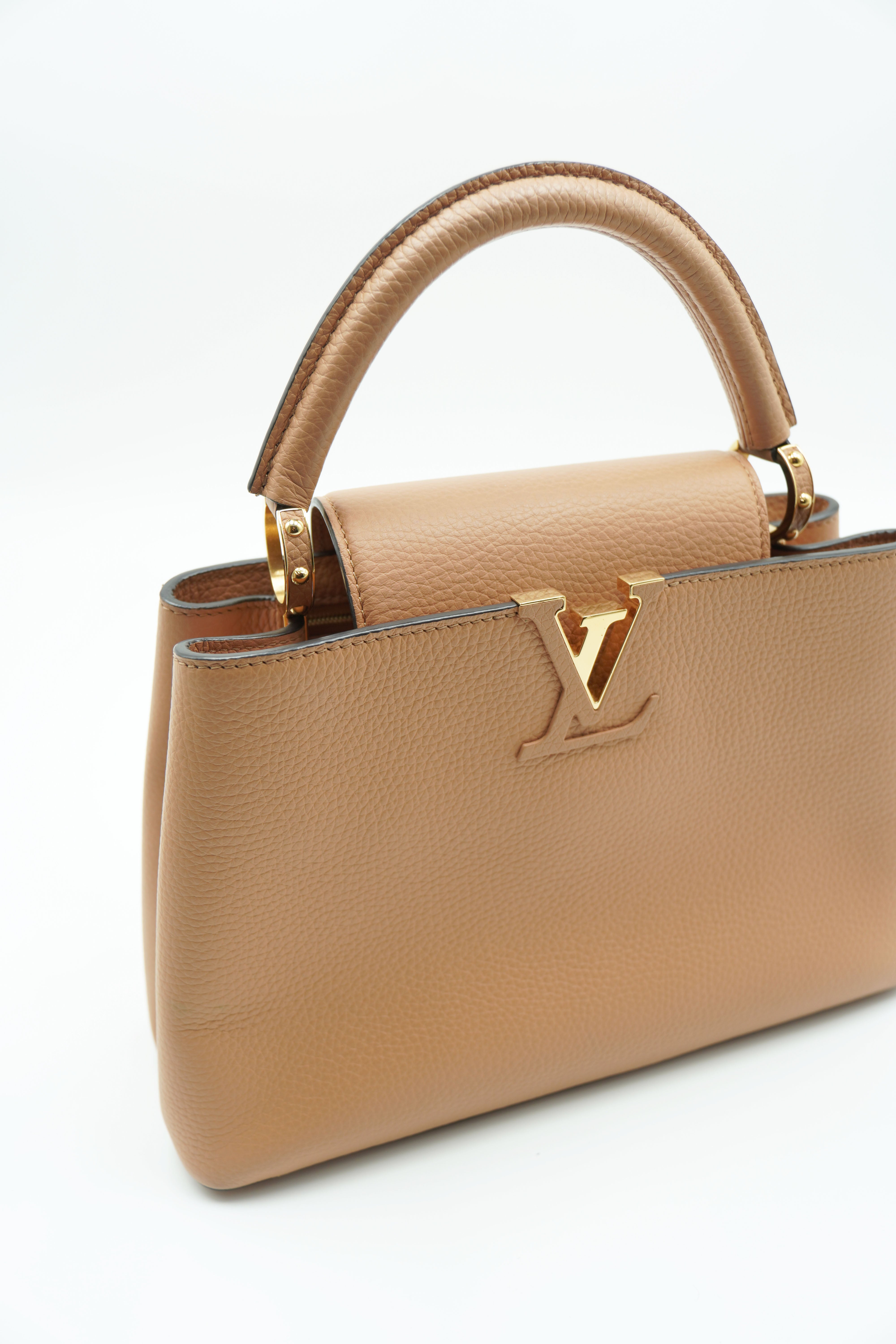 Louis Vuitton Capucines BB Leather Bag - Pre-owned Authentic