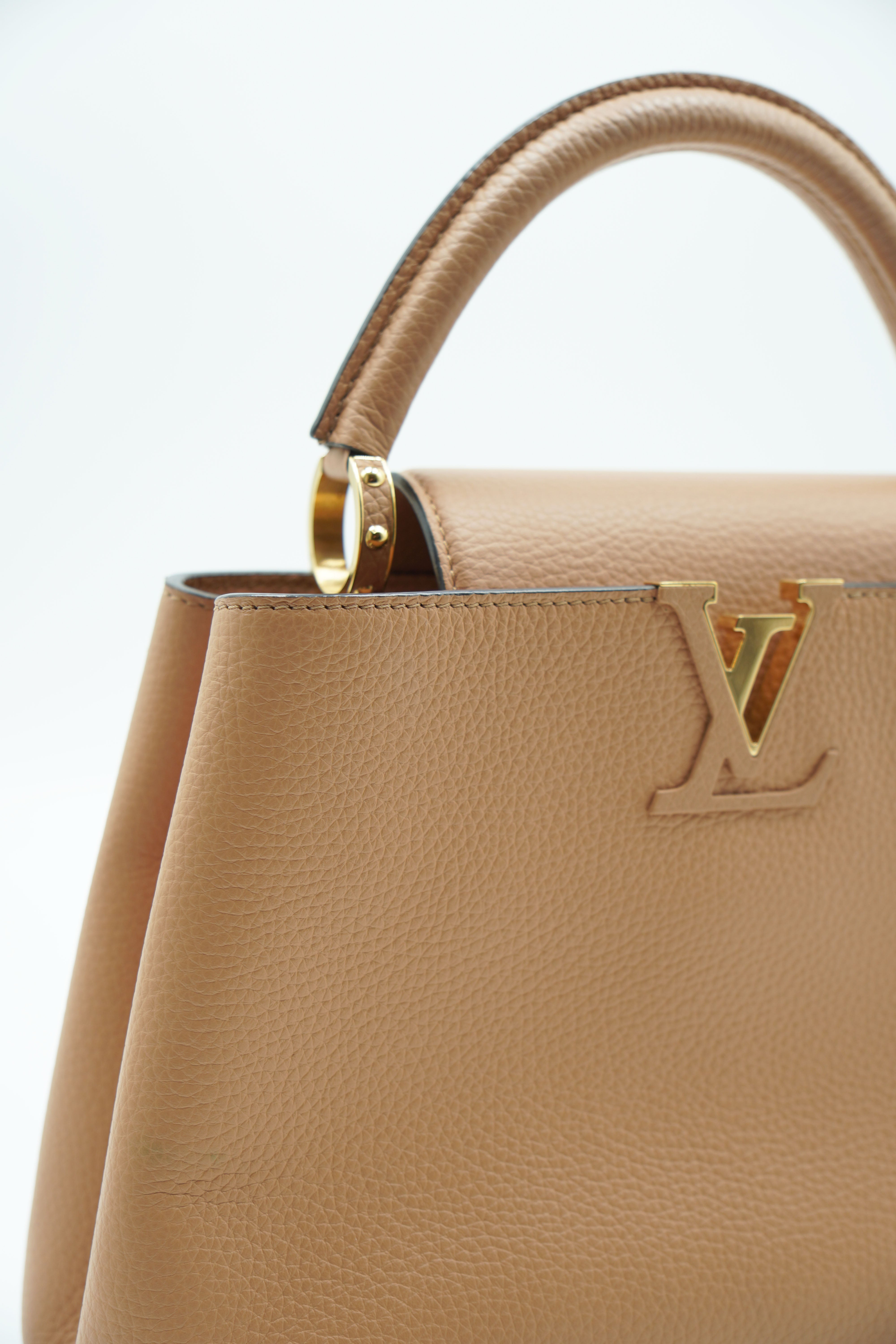 Louis Vuitton Capucines BB Leather Bag - Pre-owned Authentic