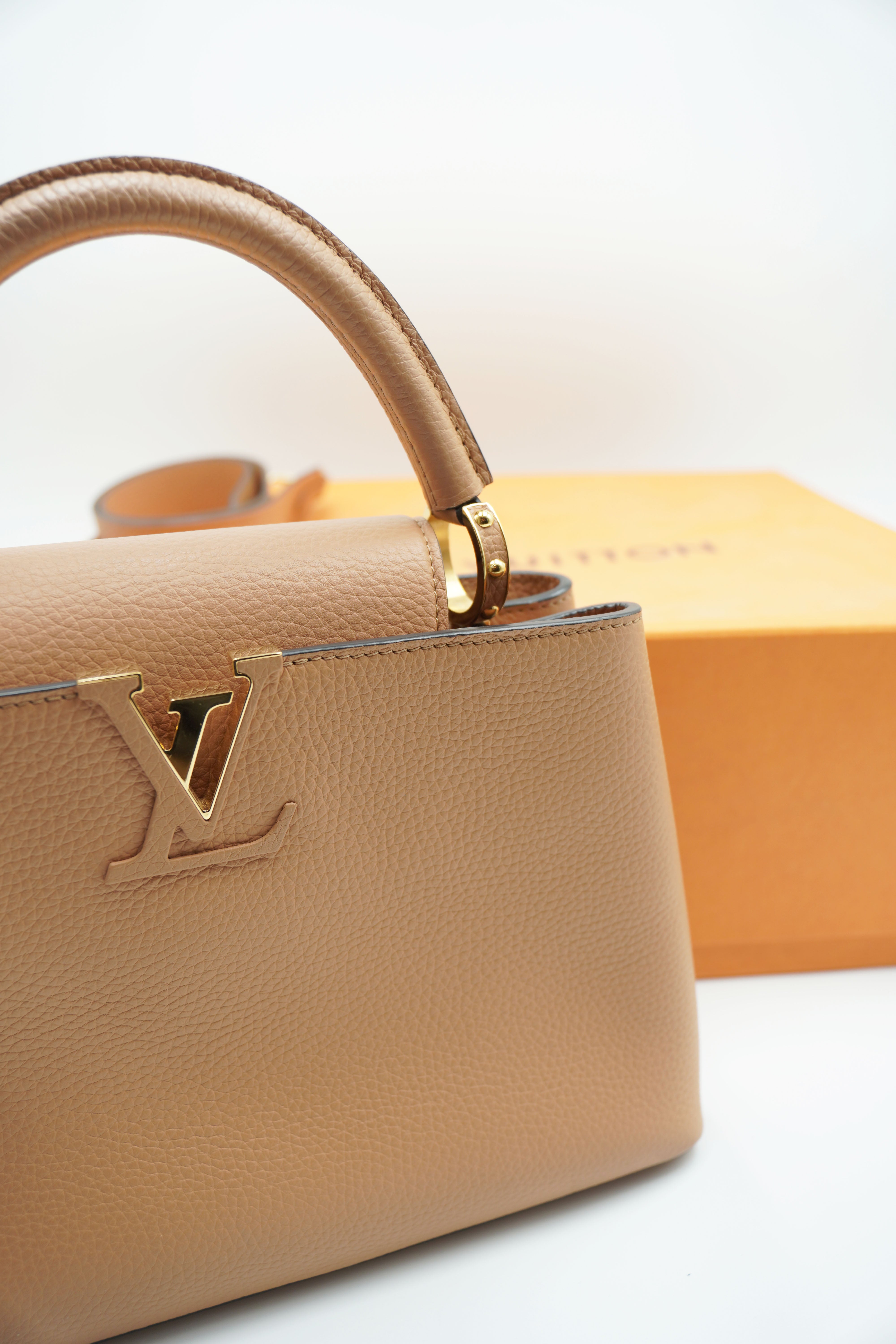 Louis Vuitton Capucines BB Leather Bag - Pre-owned Authentic