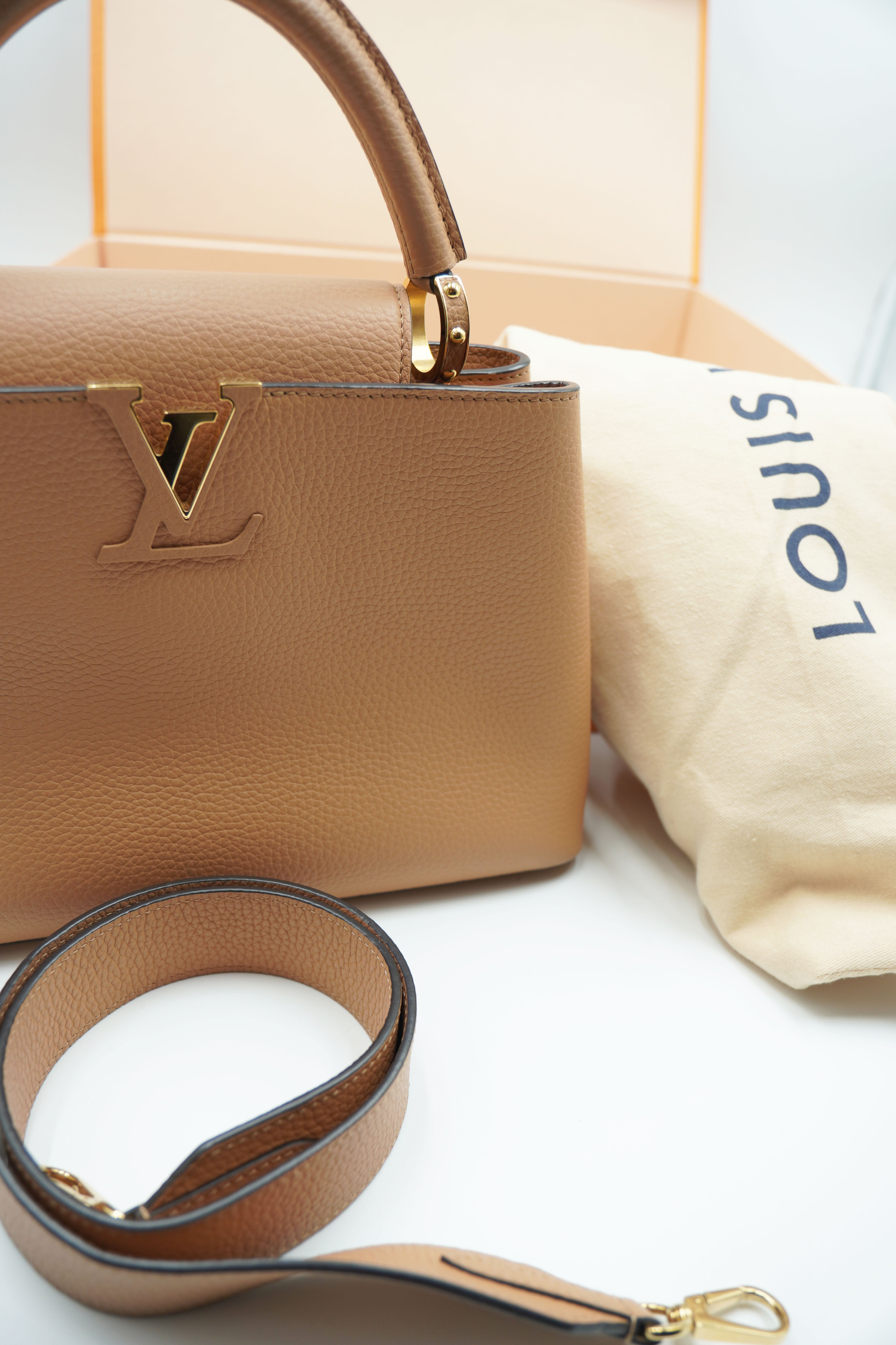 Louis Vuitton Capucines BB Leather Bag - Pre-owned Authentic