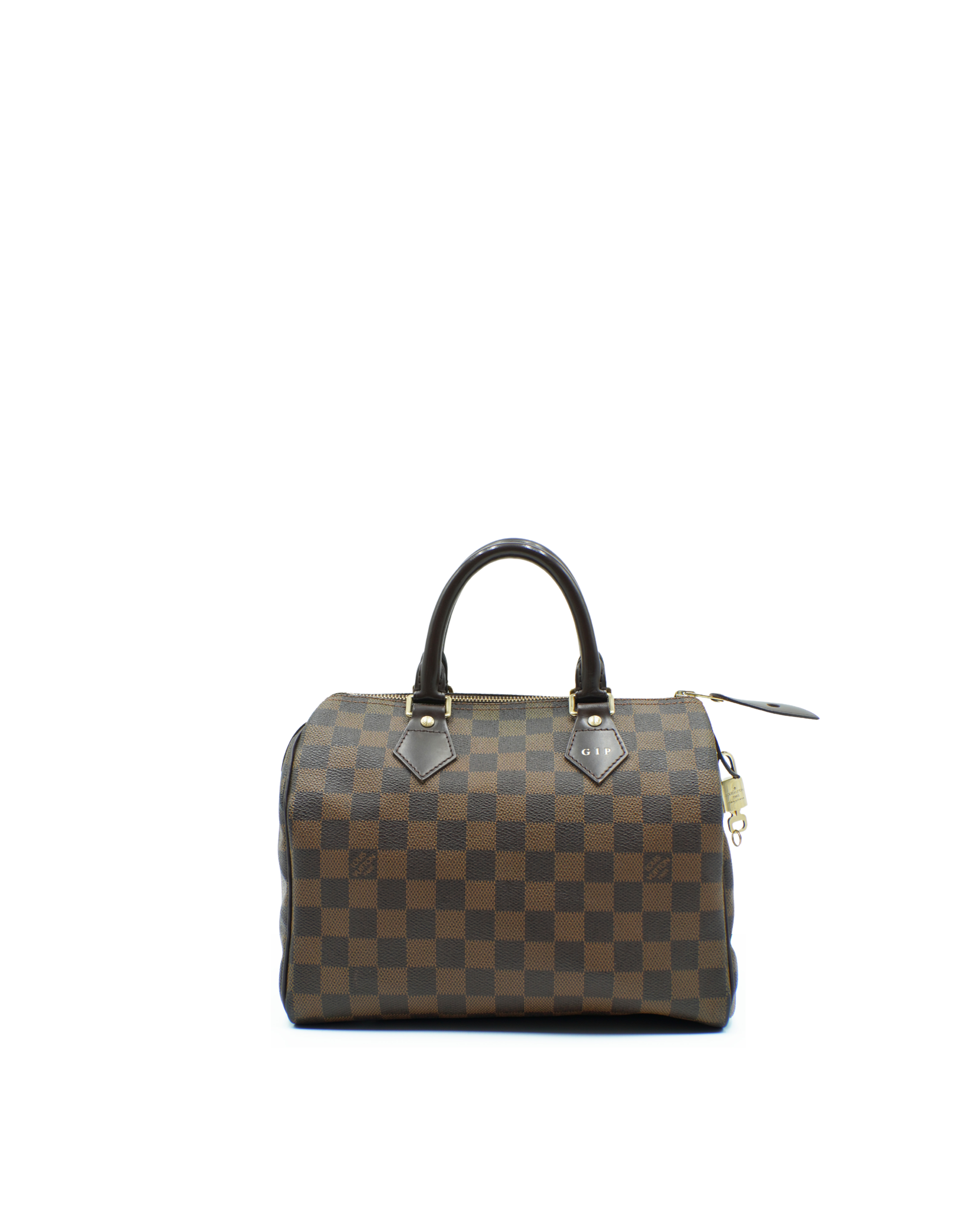 Louis Vuitton Speedy 25 Damier Ebene Bag - Used Authentic