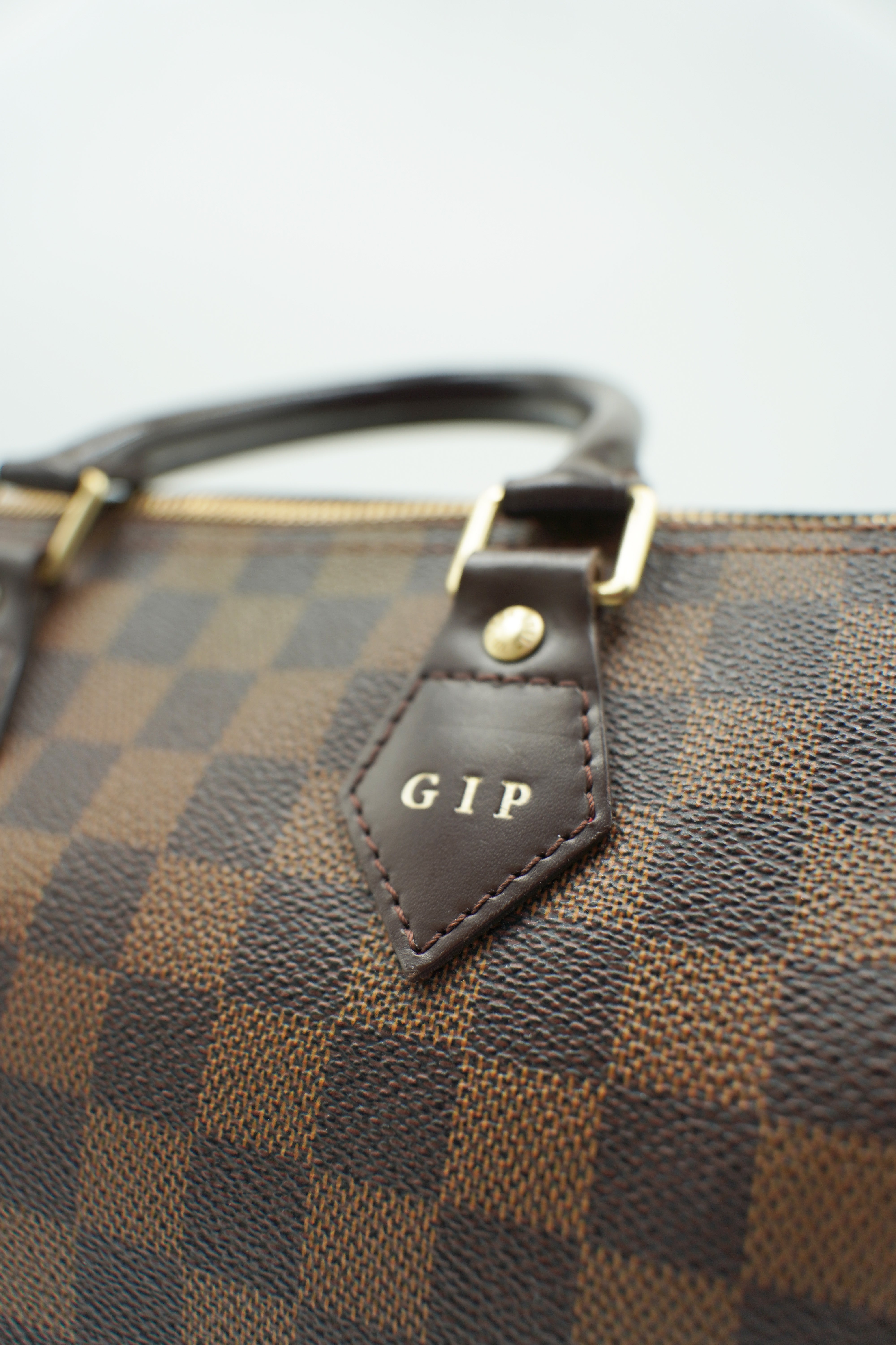Louis Vuitton Borsa Speedy 25 Damier Ebene usata autentica - Aurea Luxury Lab