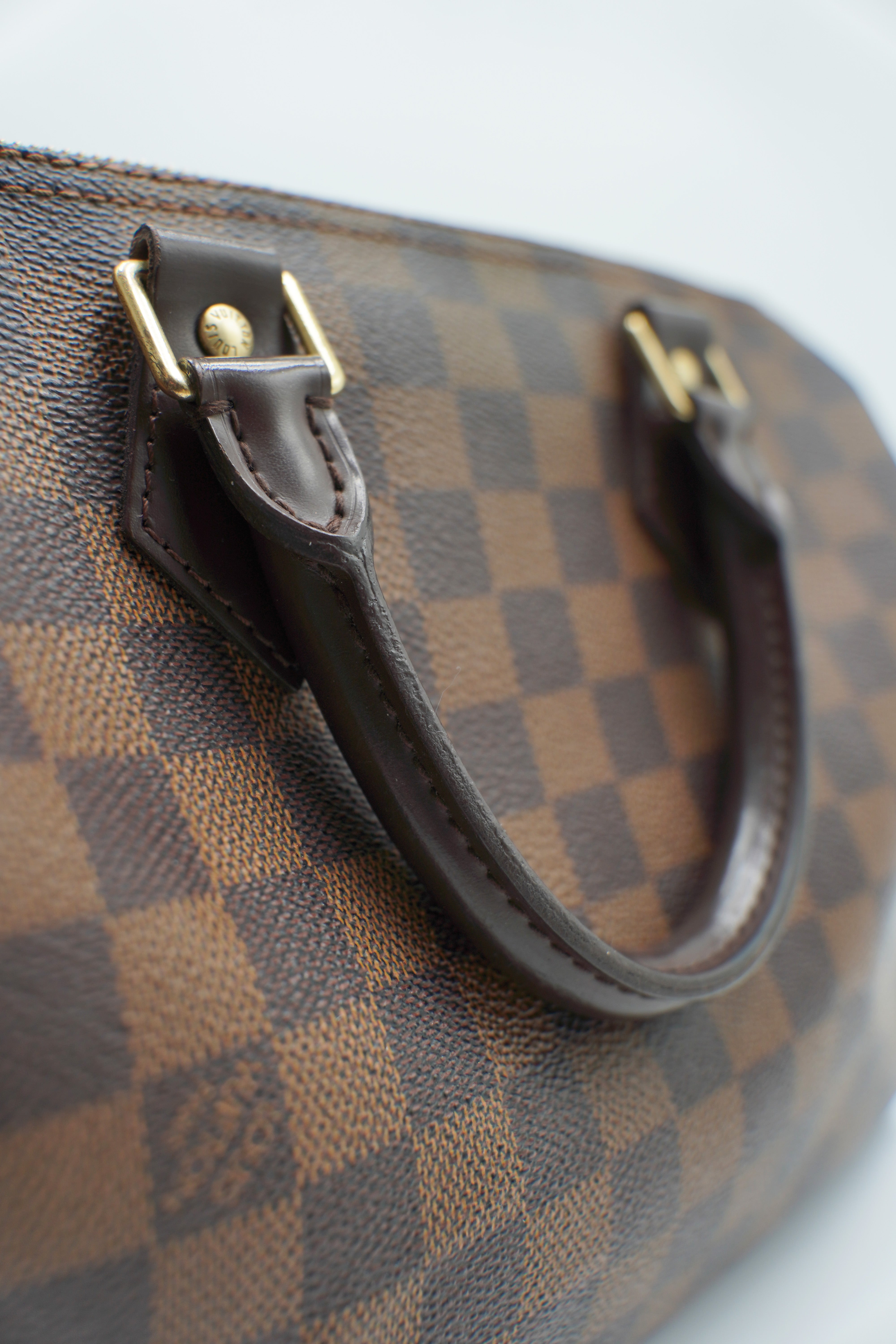 Louis Vuitton Borsa Speedy 25 Damier Ebene usata autentica - Aurea Luxury Lab