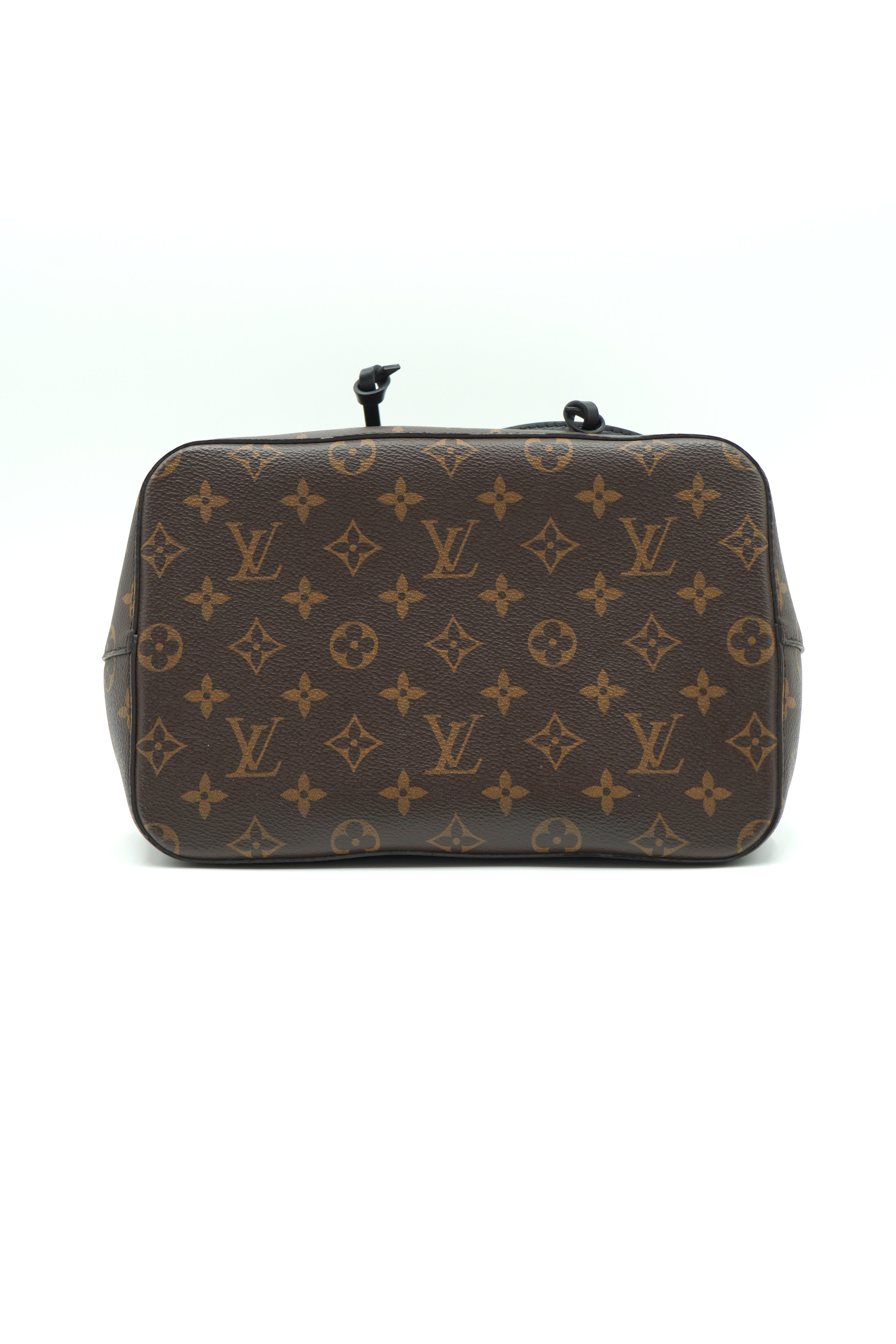 Louis Vuitton Borsa Neo Noè Monogram e Pelle Nero - Usata Autentica
