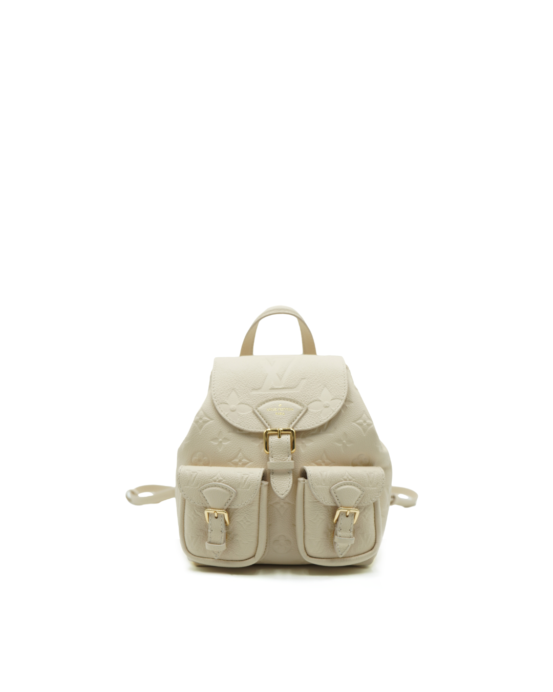 Louis Vuitton Backup Leather Backpack Milk