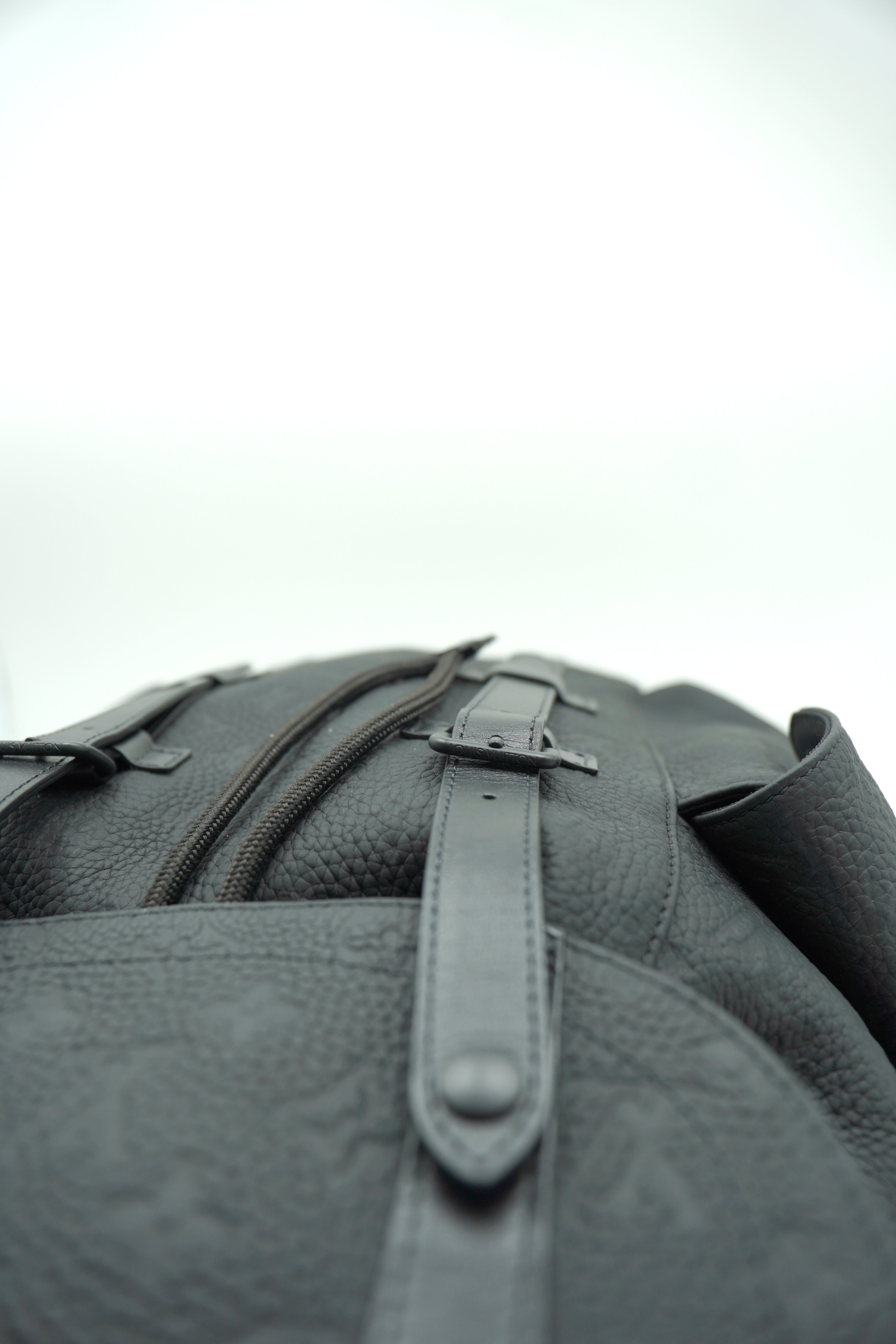 Louis Vuitton Christopher MM Backpack Taurillon Leather - Authentic Used