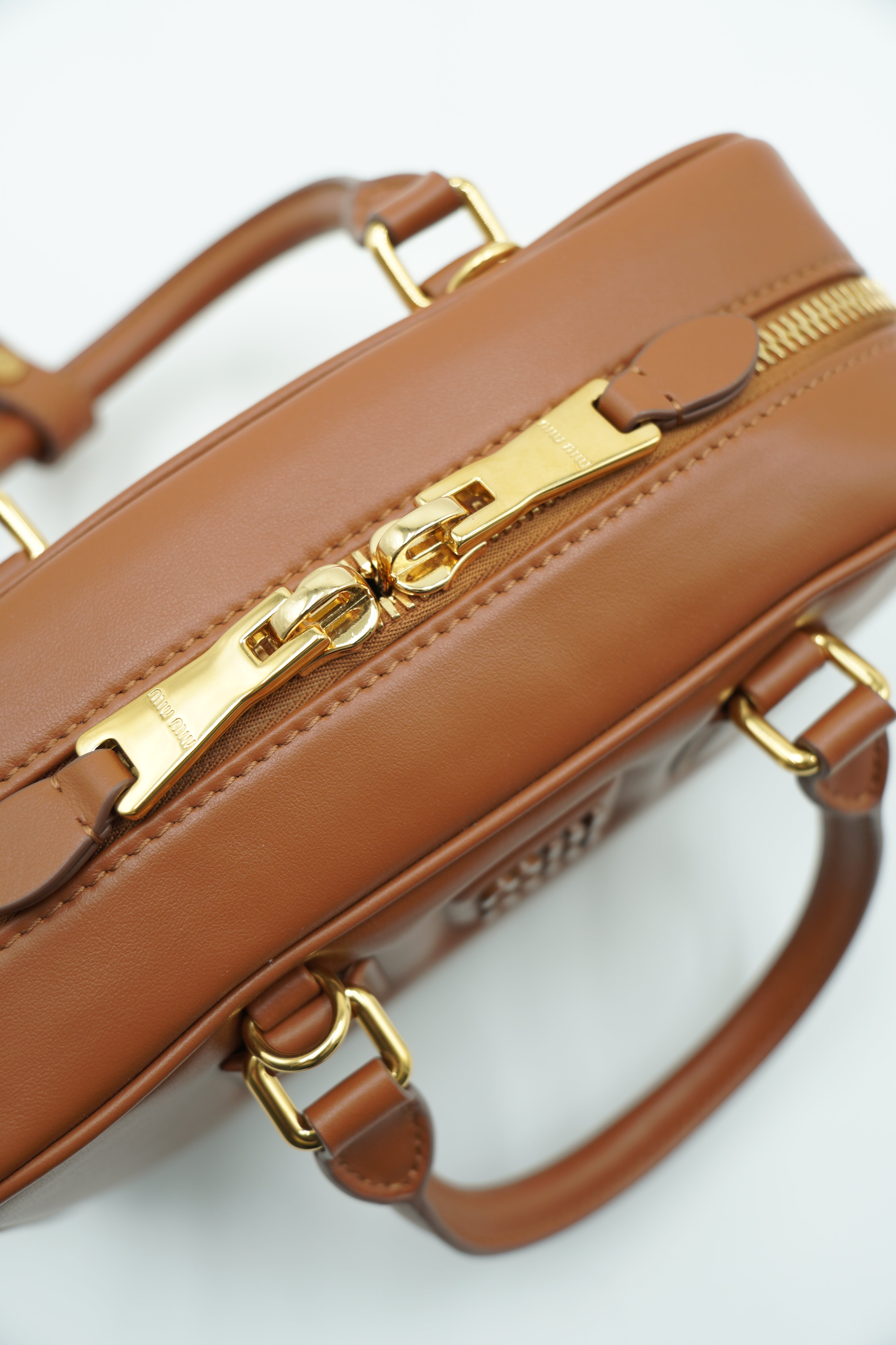 Miu Miu Borsa Arcadie Cognac Regular