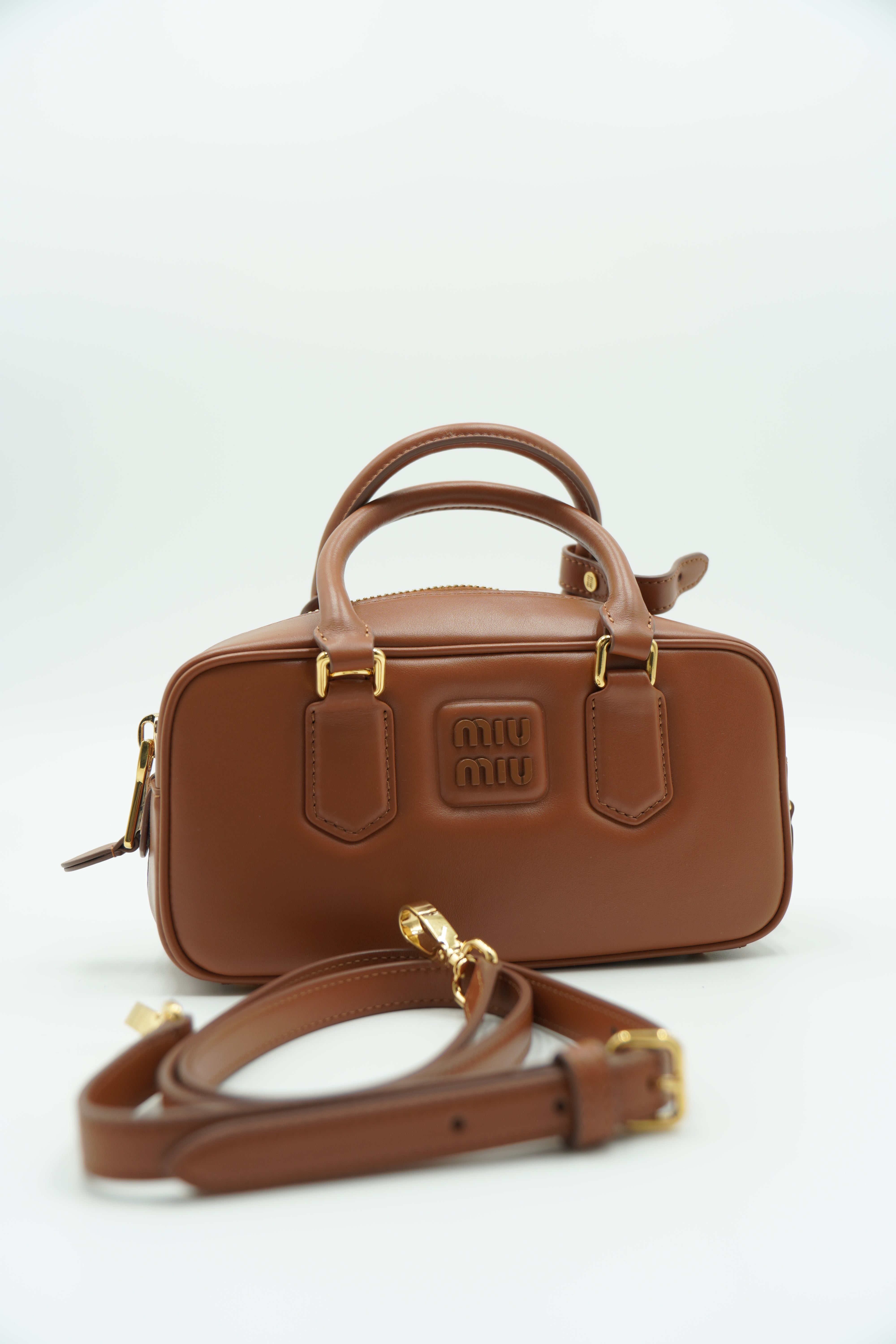 Miu Miu Borsa Arcadie Cognac Regular